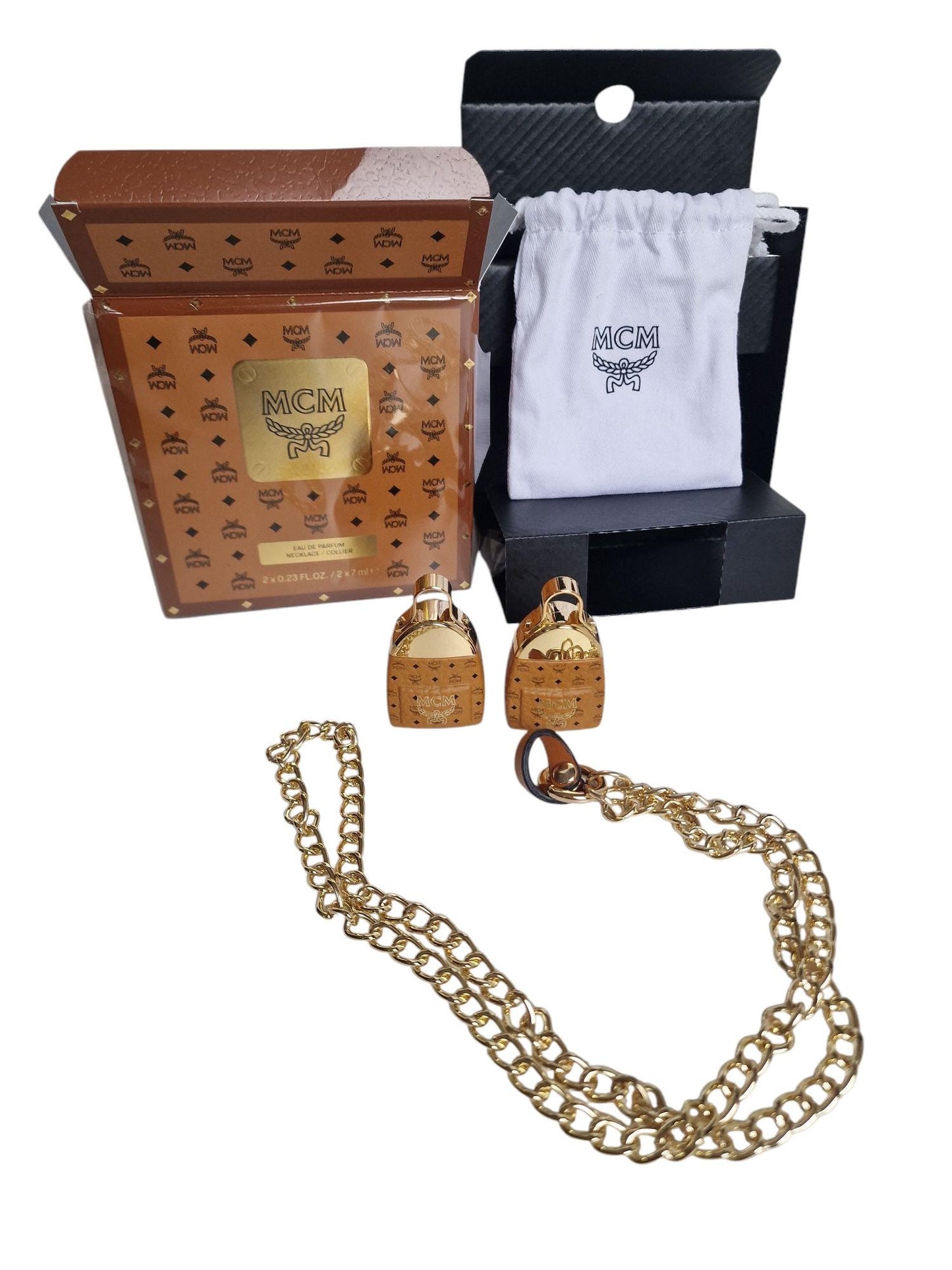 MCM Eau De Parfum Necklace, Limited Edition Collector