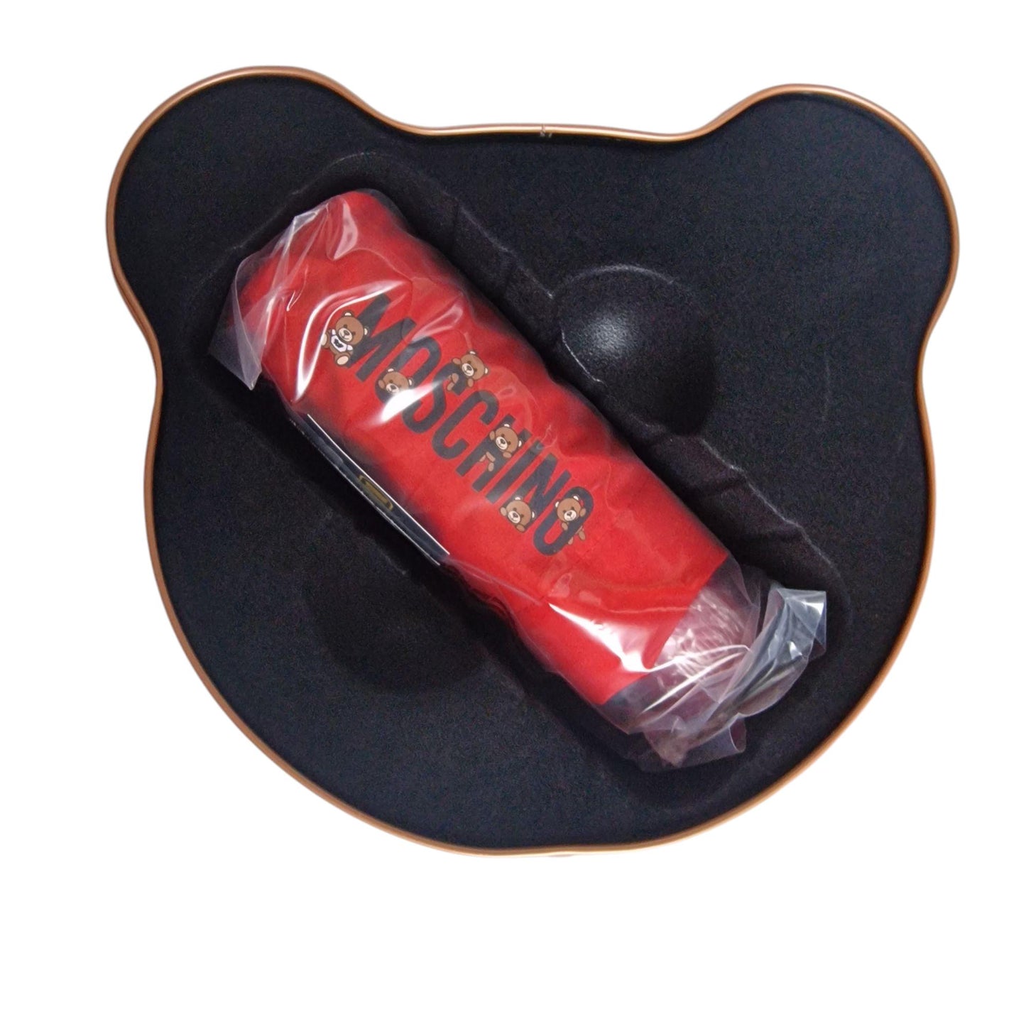 Moschino Red Umbrella, Teddy Bear Case, Limited Edition vintage product