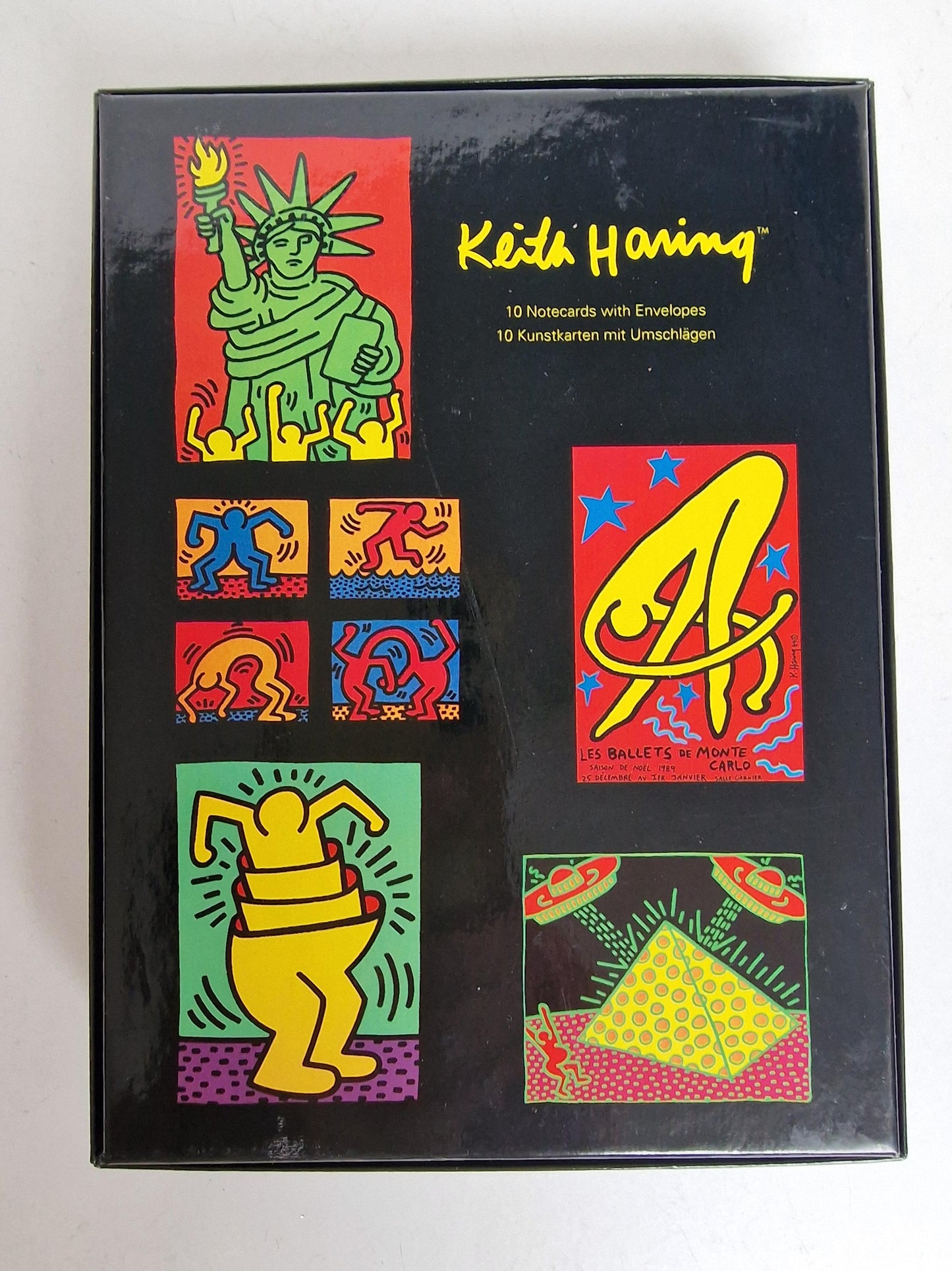 Keith Haring 1992 Vintage Postcard Set | Pop Art Collectible