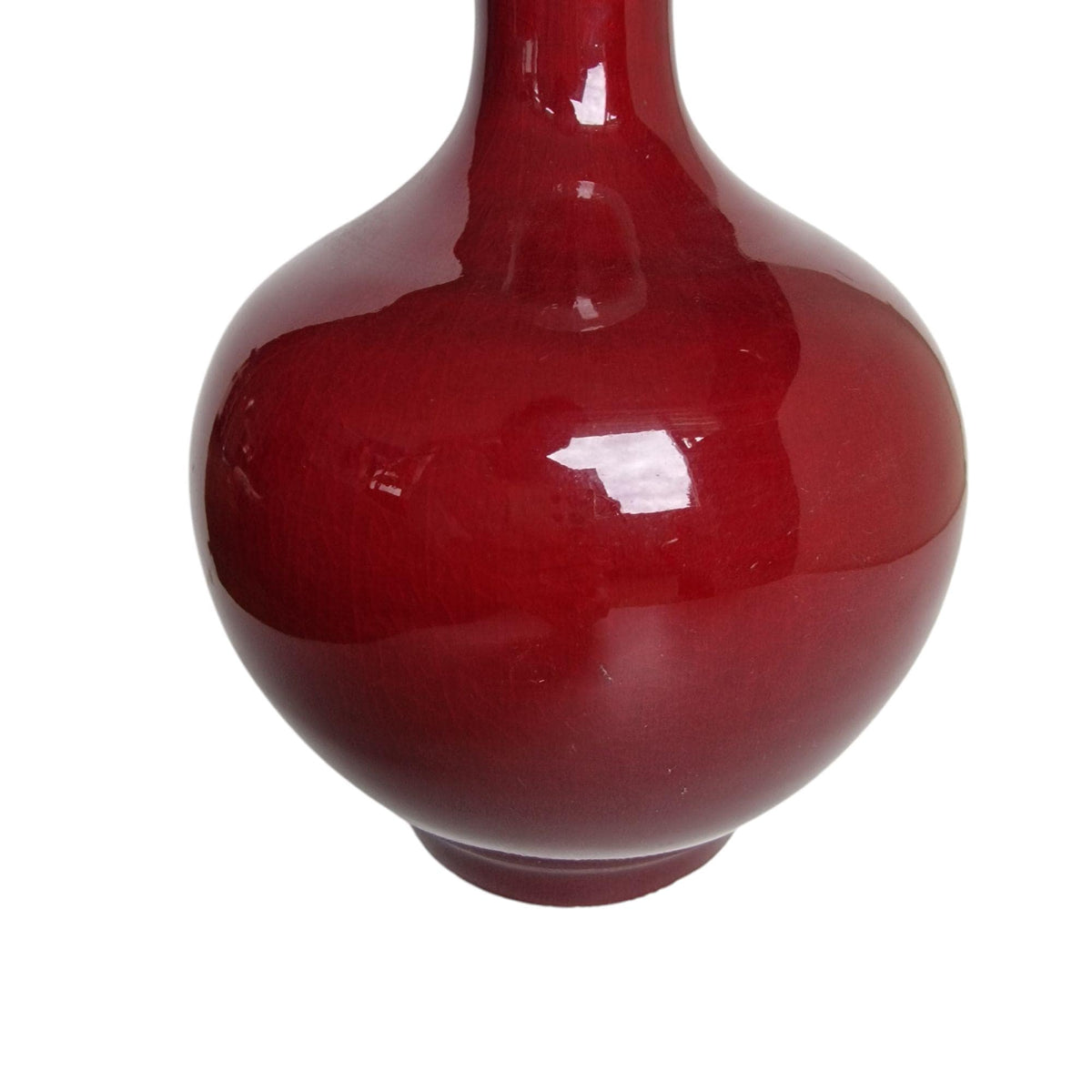 Republic Period Sang de Boeuf Vase – Chinese Oxblood Porcelain