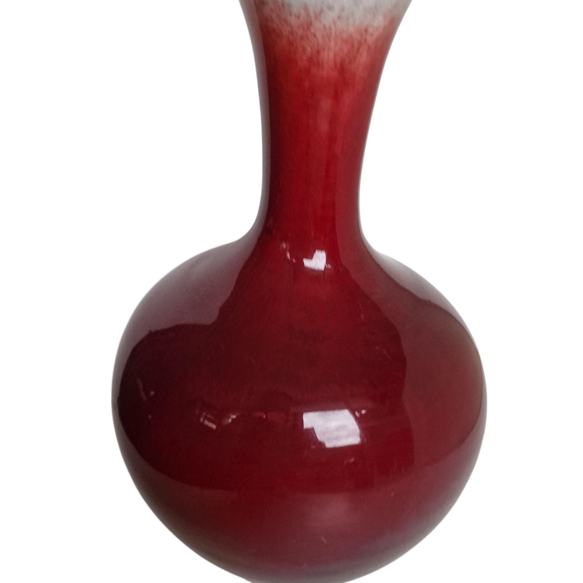 Republic Period Sang de Boeuf Vase – Chinese Oxblood Porcelain