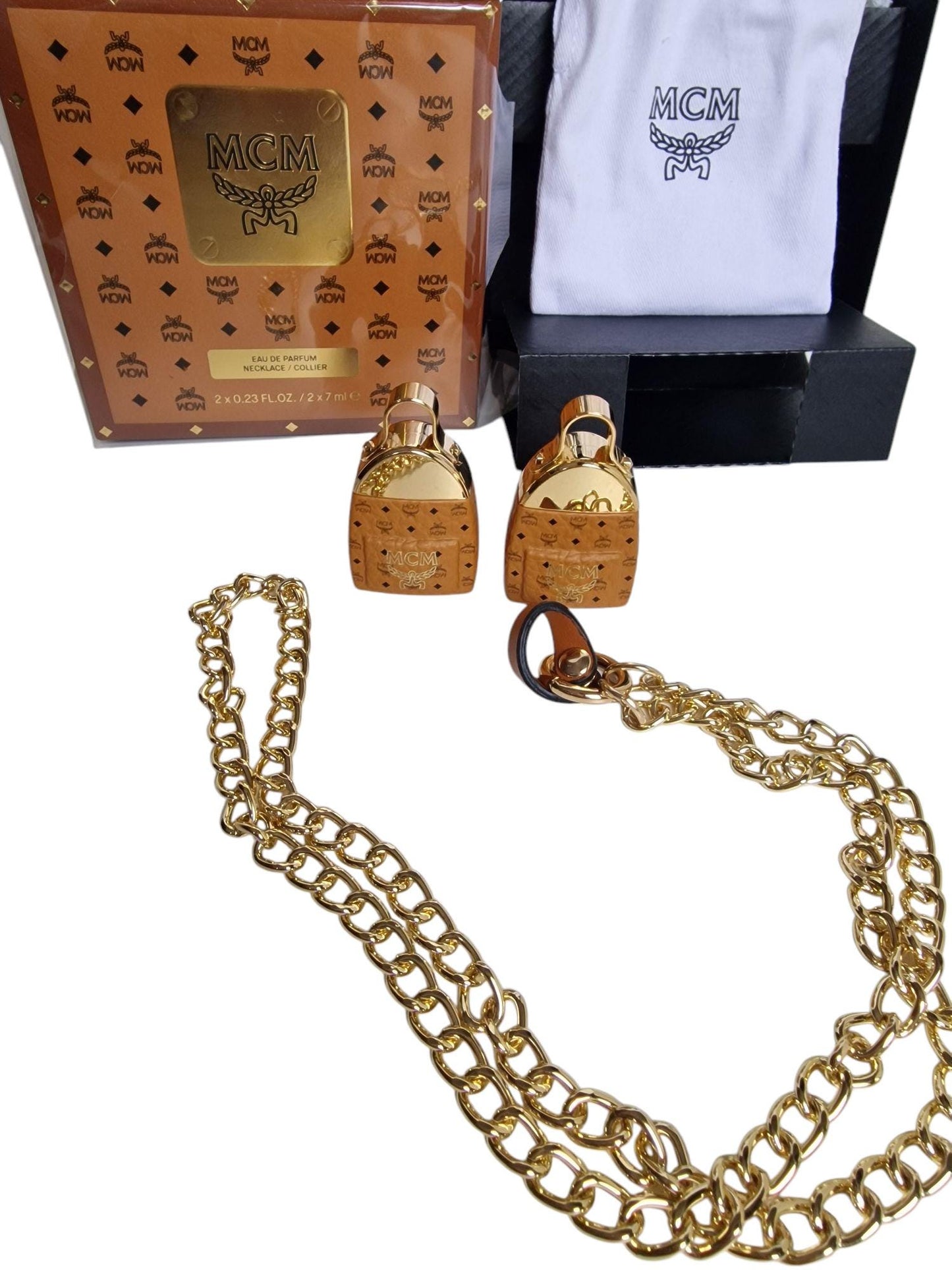 MCM Eau De Parfum Necklace, Limited Edition Collector