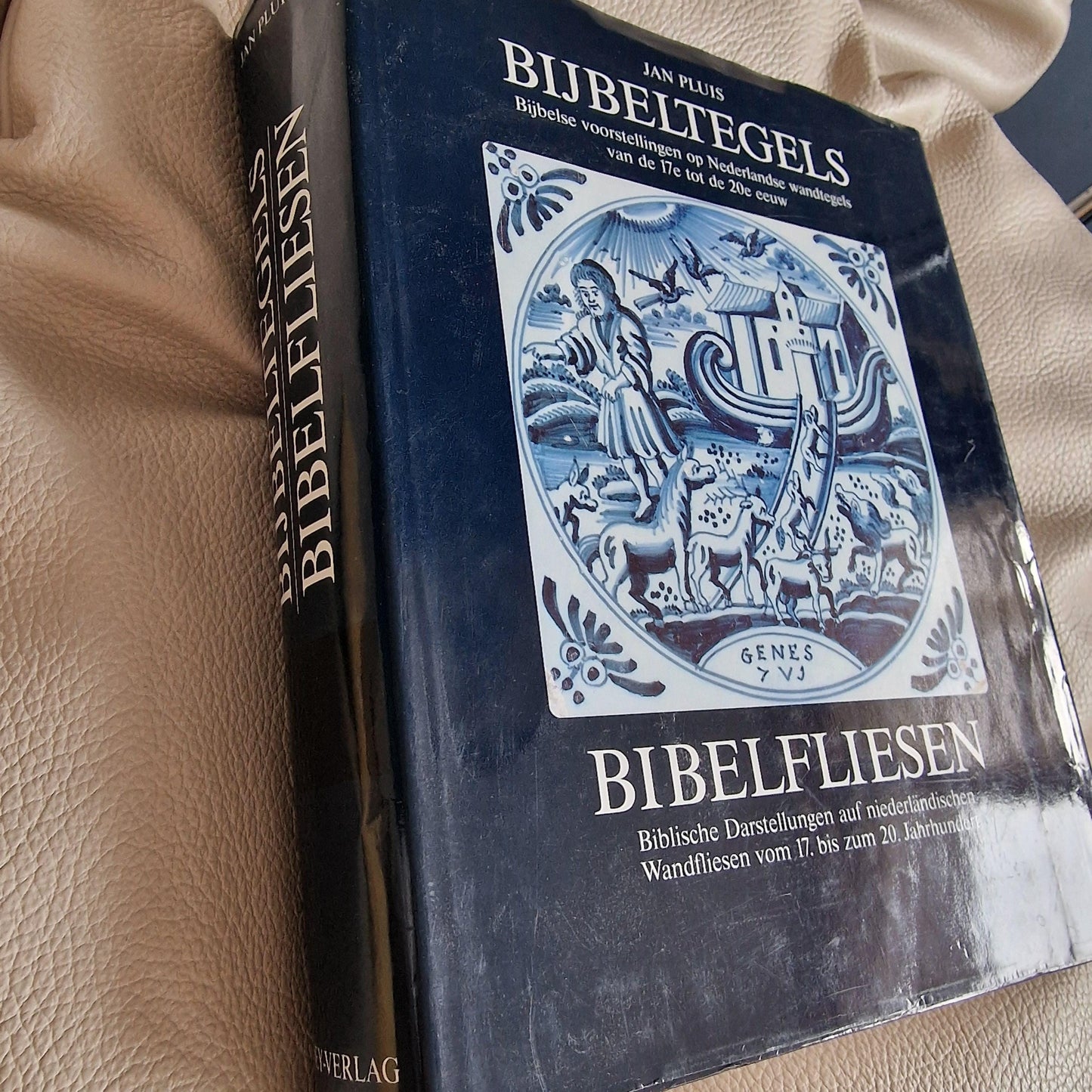 Biblical Tiles by Jan Pluis | Dutch Tile Art Reference Book