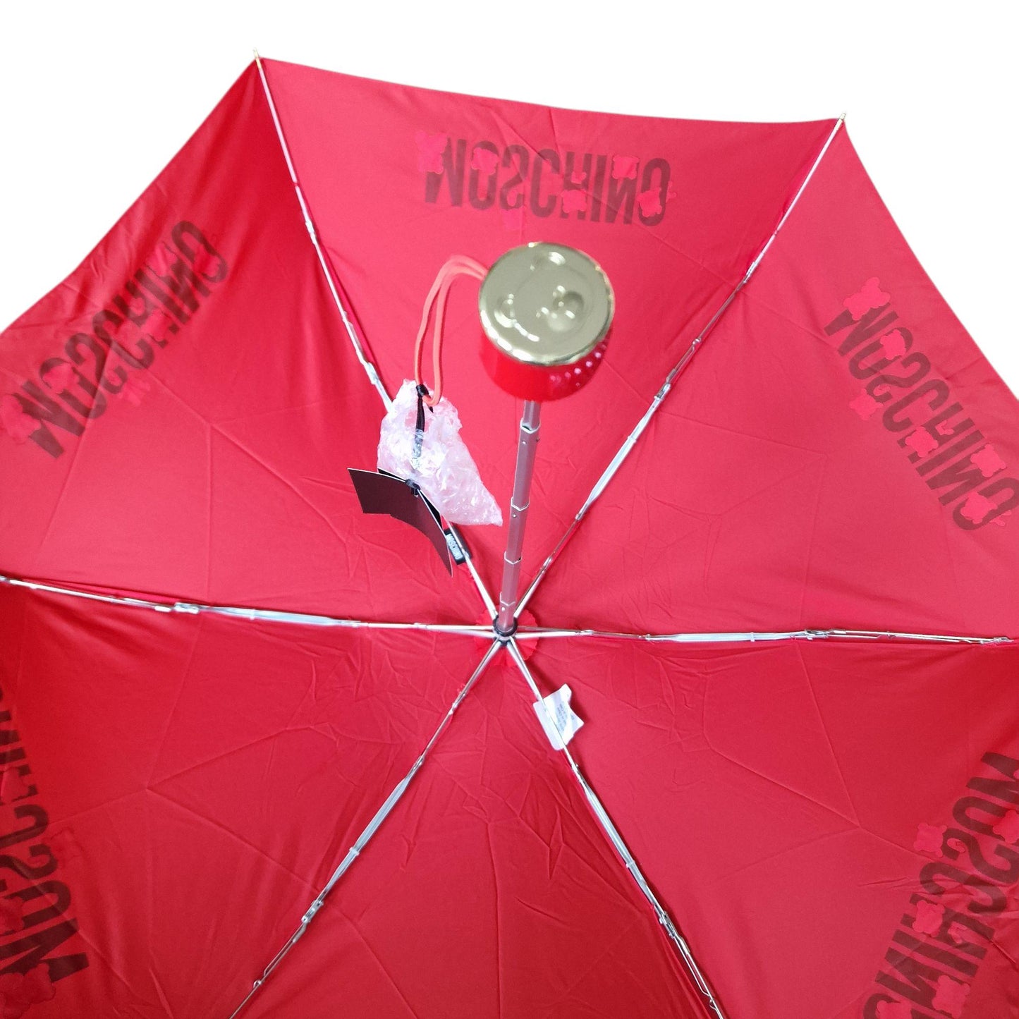 Moschino Red Umbrella, Teddy Bear Case, Limited Edition vintage product