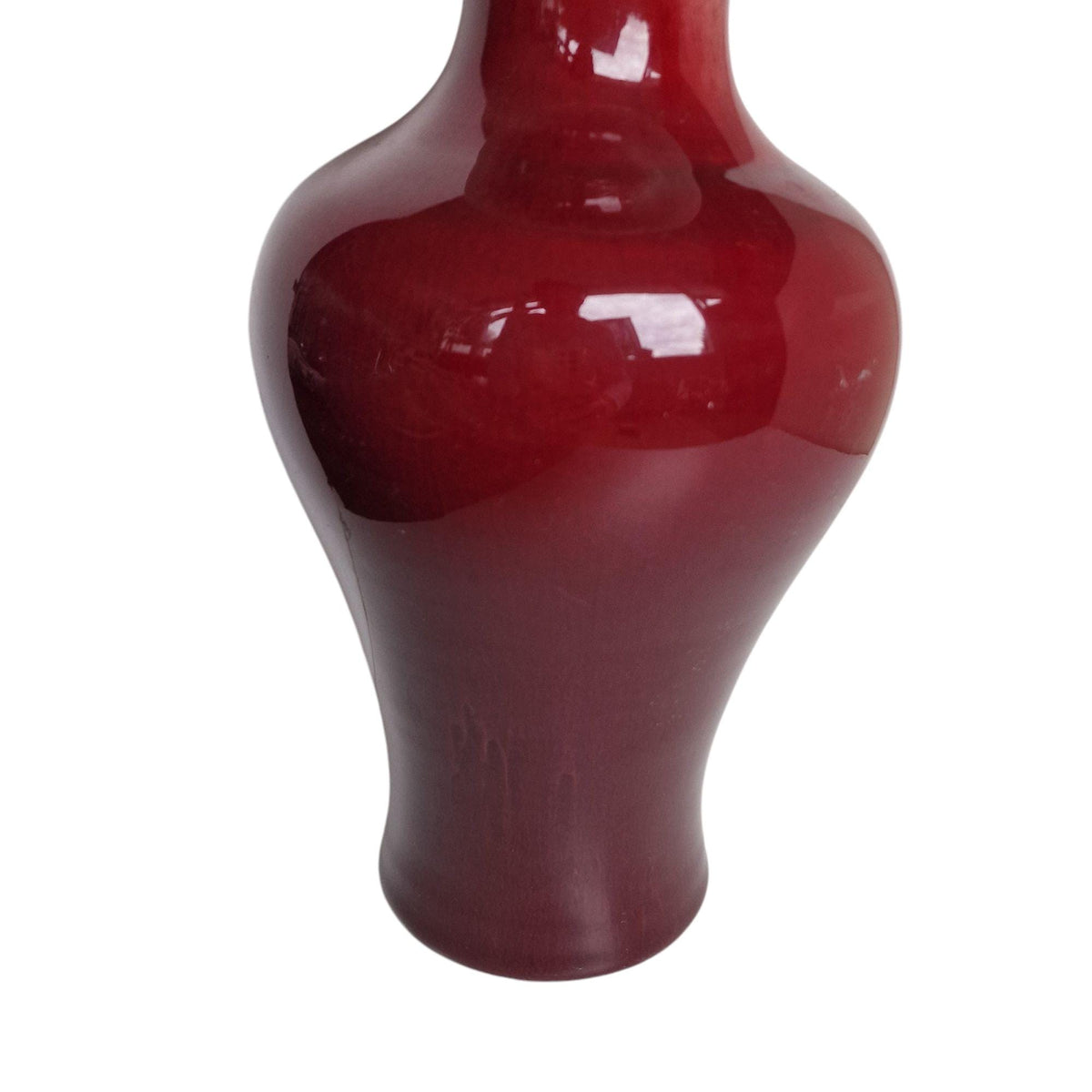 Republic Period Sang de Boeuf Vase – Chinese Oxblood Porcelain
