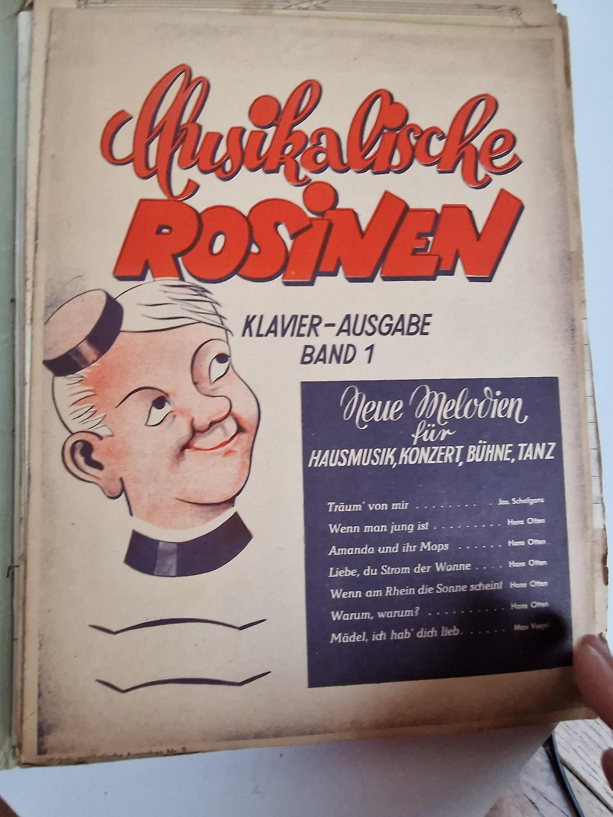 Vintage German Sheet Music Collection, Early 20th Century Bundle