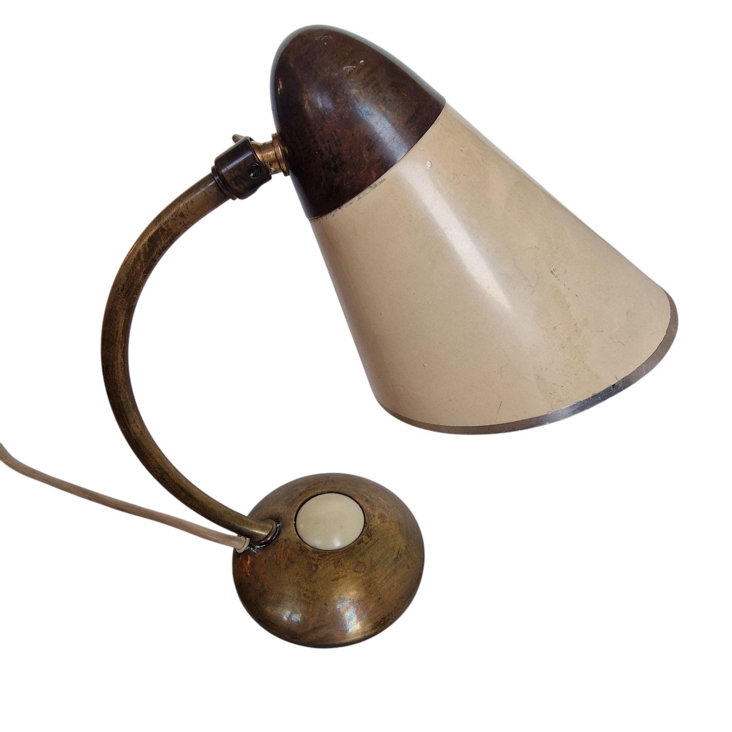 Midgard Bauhaus Desk Lamp – 1940s German Industrial Design