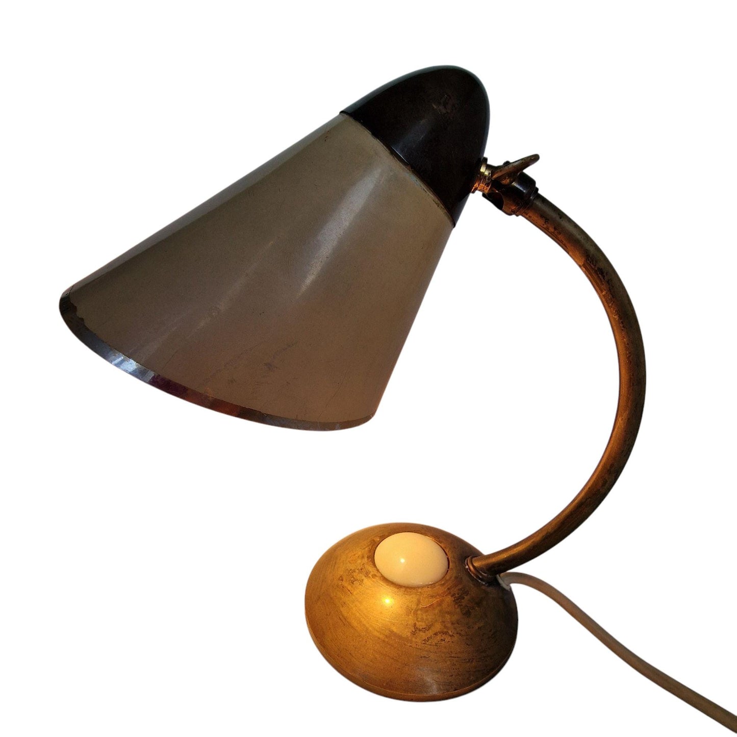 Midgard Bauhaus Desk Lamp – 1940s German Industrial Design