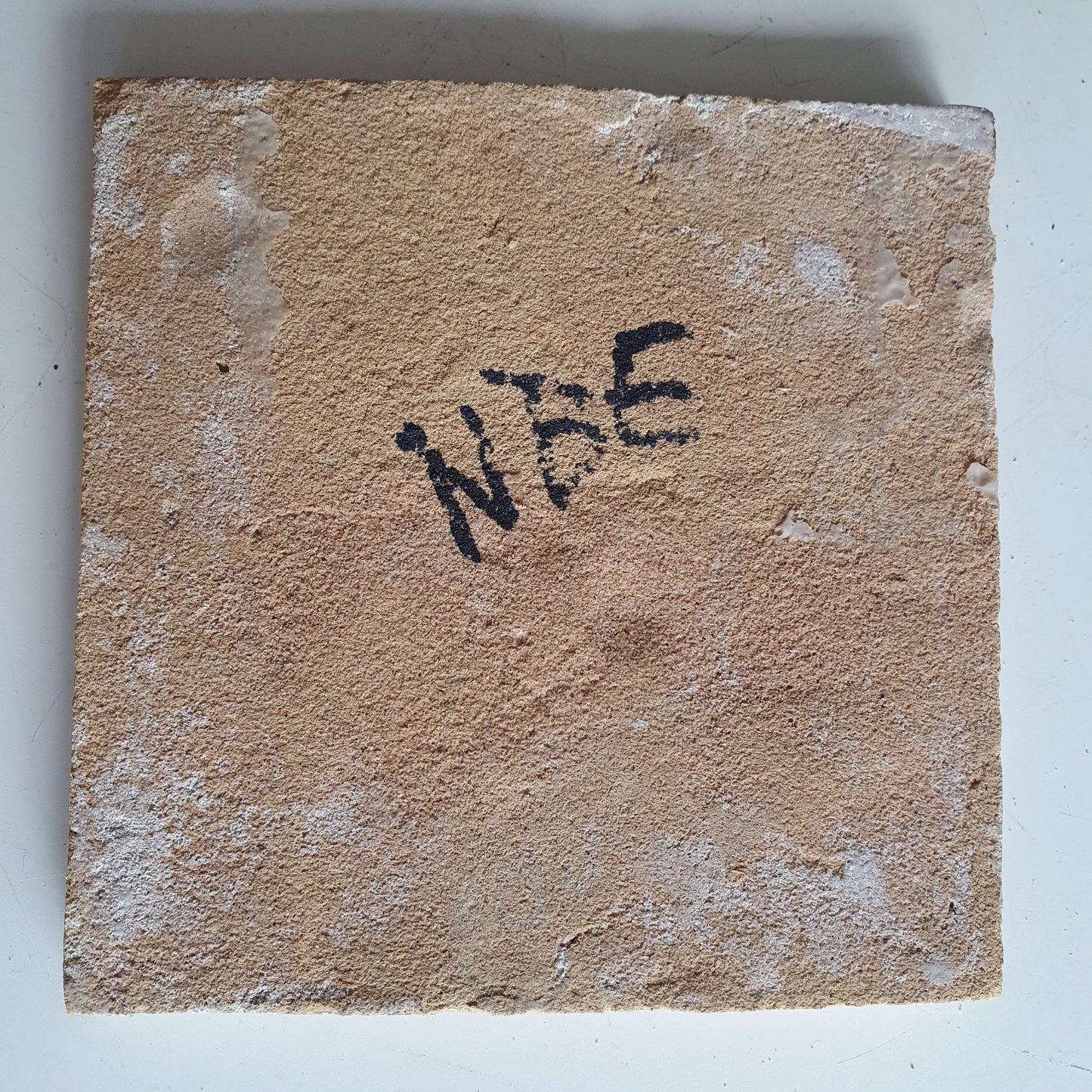 Antique Dutch Tile with child,s play  - Dated 1700, no corner motif