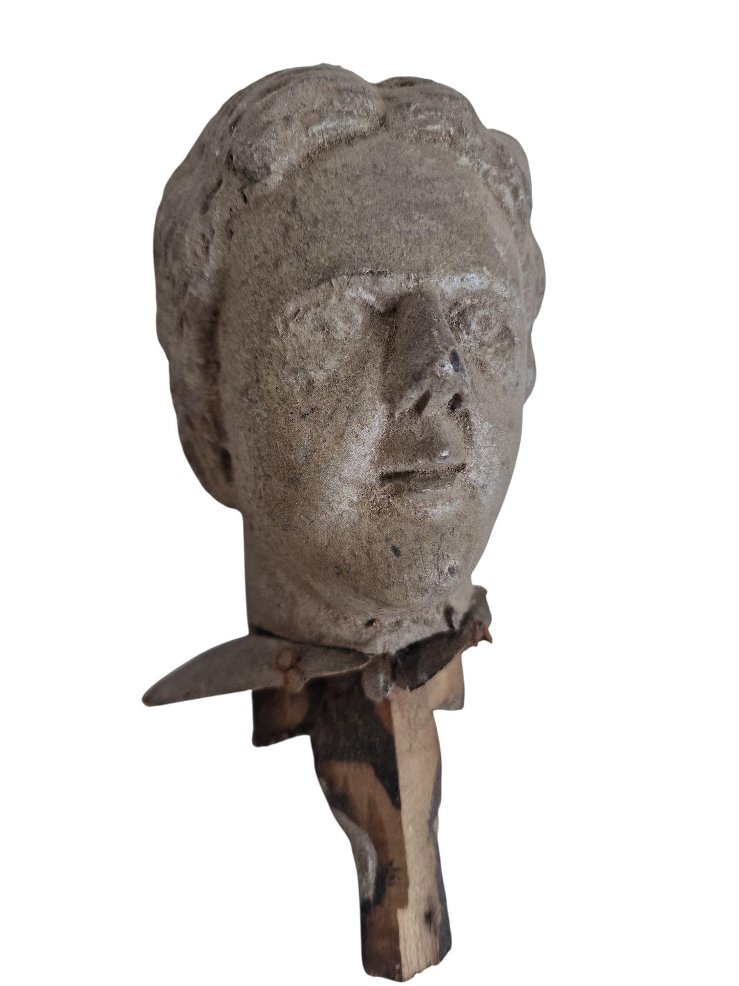 18th Century Hand-Carved Cherub Heads: German Baroque Angel Figures