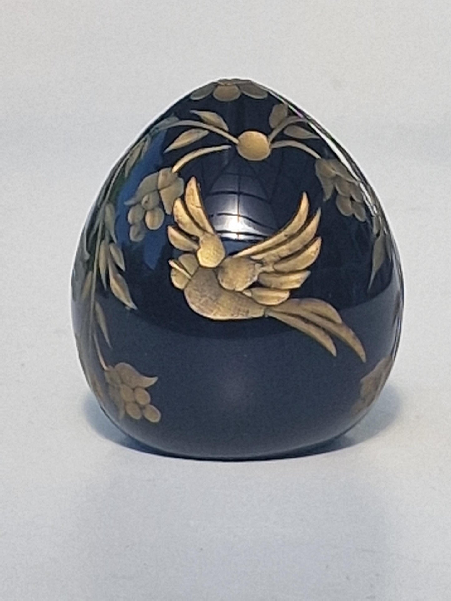 Fabergé Crystal Egg, Swan Stand, Signed Limited Edition