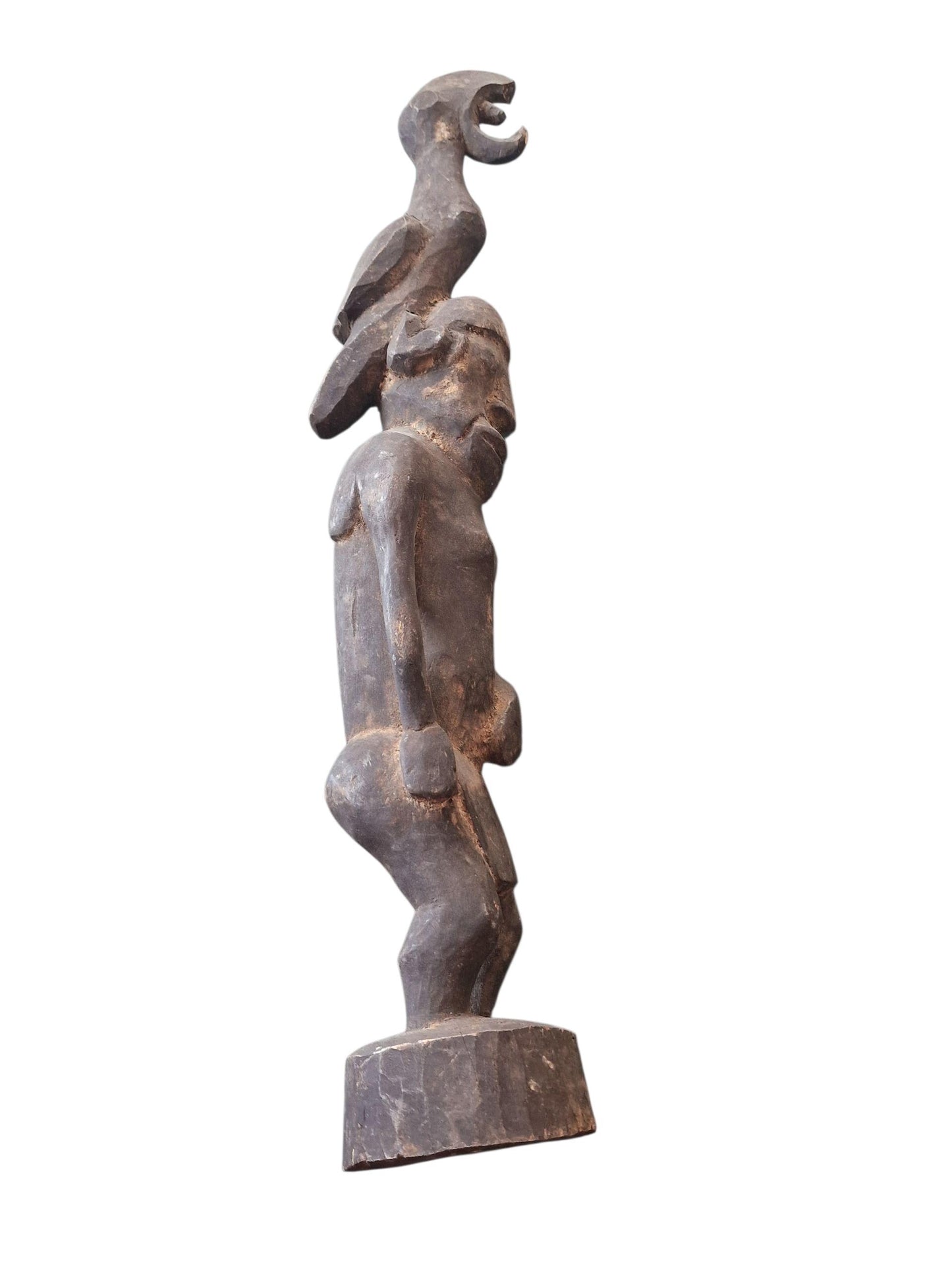 Yuat River Spirit Figure with Bird Totem – Papua New Guinea, ca. 1900-1915