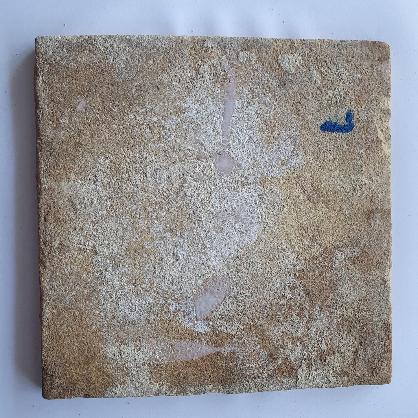 18th century Antique Dutch Tile - manganese bible  biblical tegel
