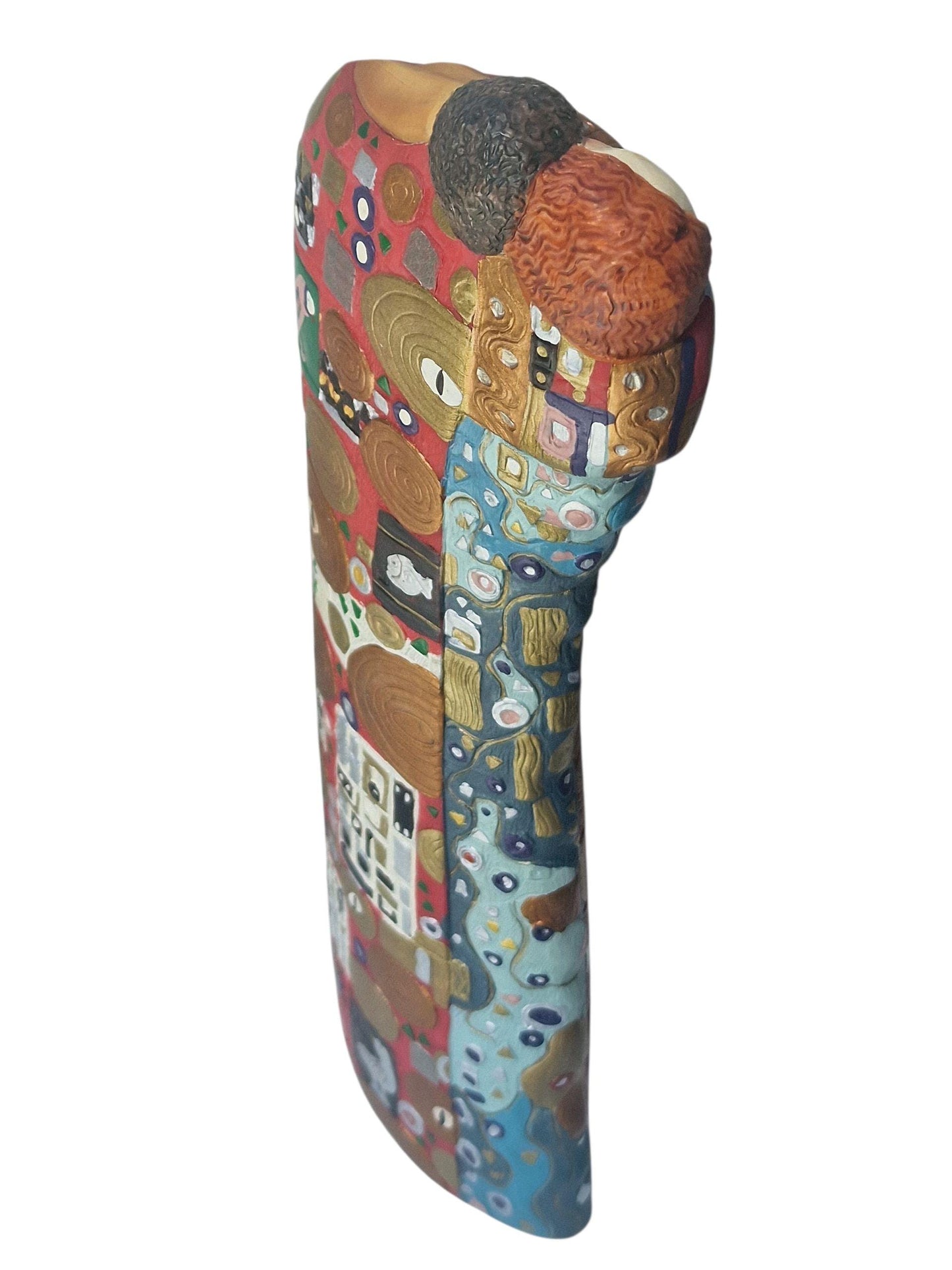 Large sculpture - Gustav Klimt, Fulfillment, sculpture, figure from mouseion museum art , parastone figurine