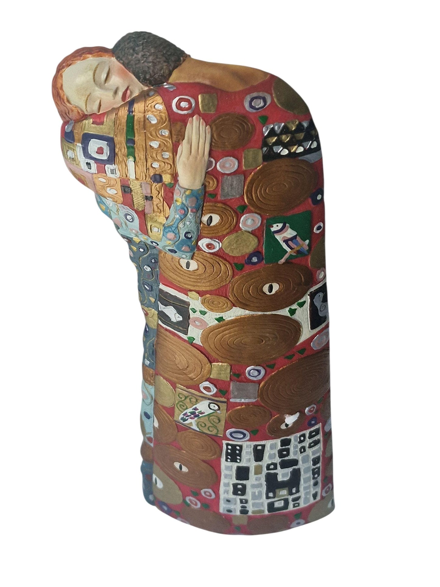 Large sculpture - Gustav Klimt, Fulfillment, sculpture, figure from mouseion museum art , parastone figurine