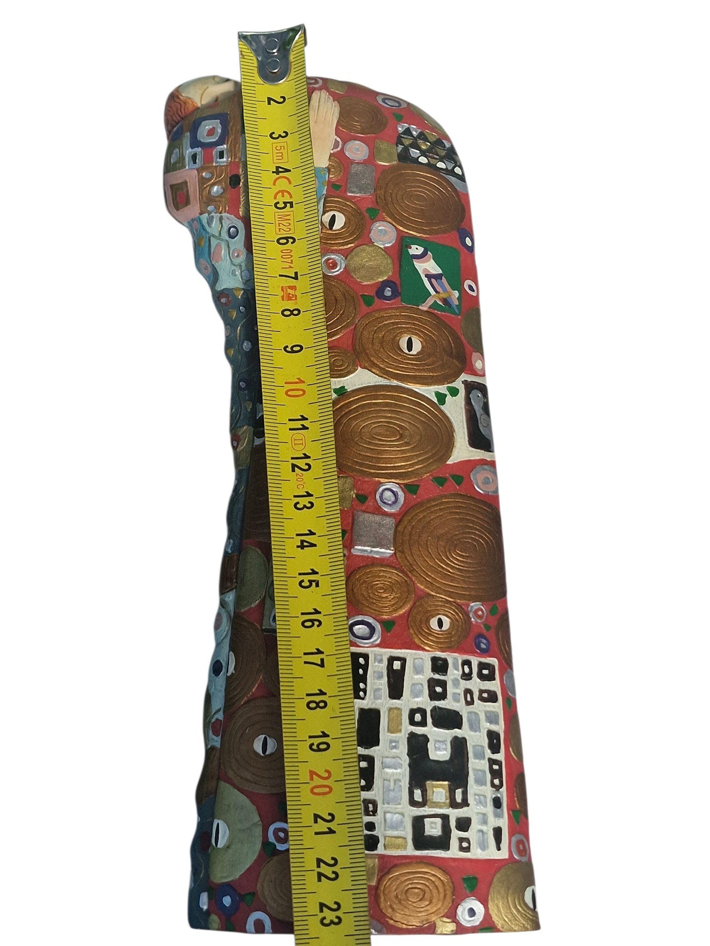 Large sculpture - Gustav Klimt, Fulfillment, sculpture, figure from mouseion museum art , parastone figurine
