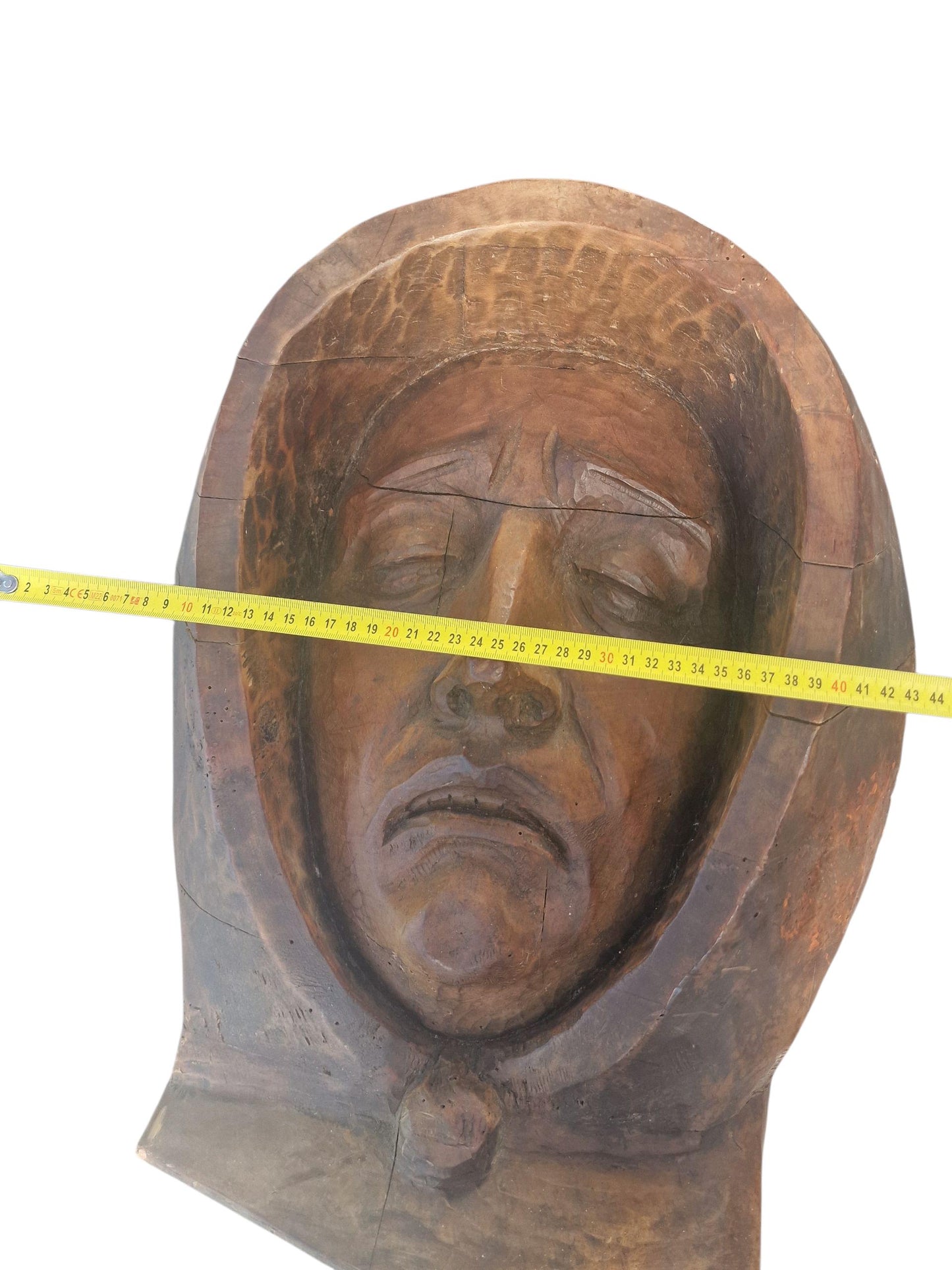 19th Century French Wood Carving, Passion of Christ Wall Relief