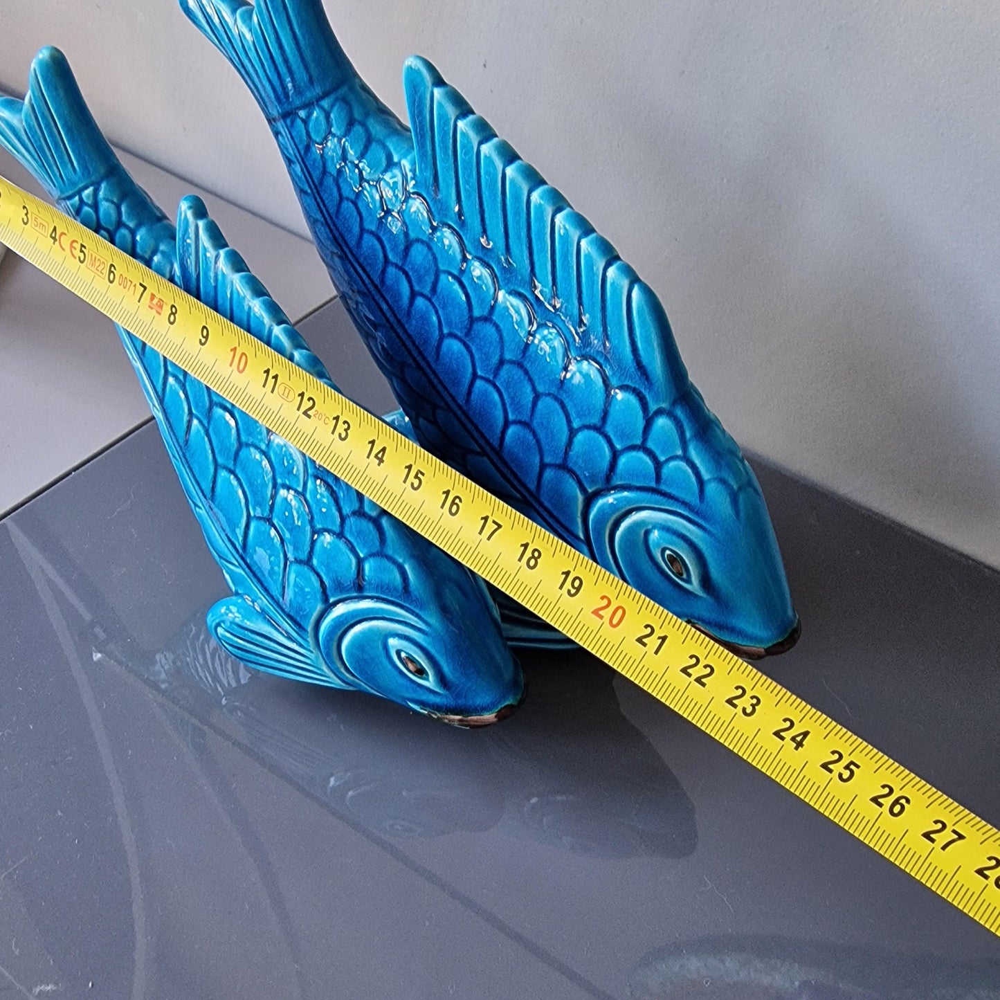 Gunnar Nylund Rorstrand Chamotte Fish Sculpture, Swedish Mid-Century Modern Ceramic Art
