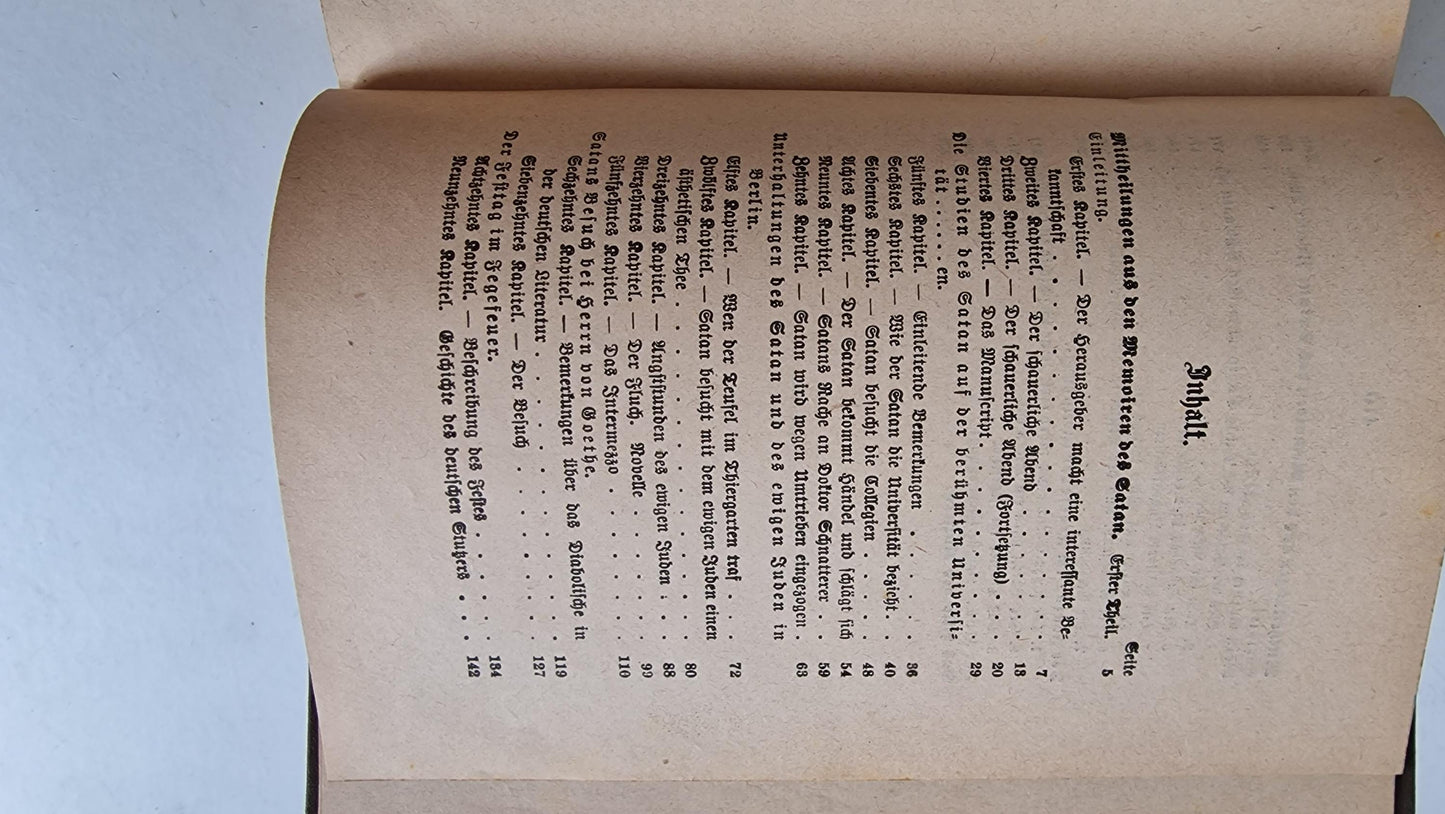 Antique Wilhelm Hauff Book, 1887 Complete Works, Illustrated German Literature