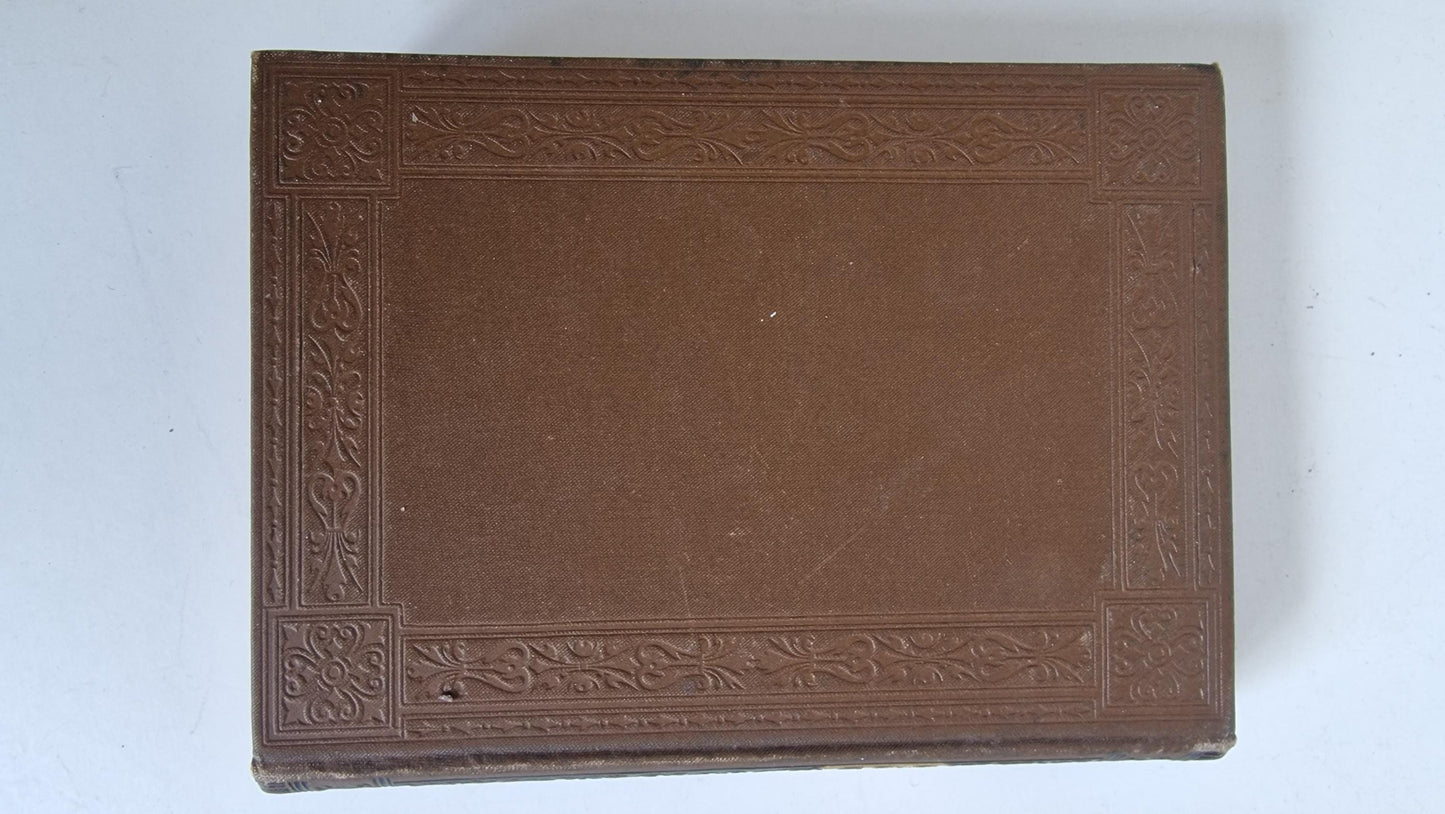 Antique Wilhelm Hauff Book, 1887 Complete Works, Illustrated German Literature