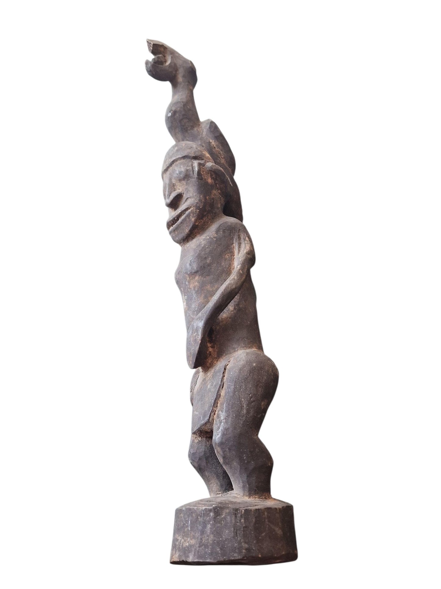 Yuat River Spirit Figure with Bird Totem – Papua New Guinea, ca. 1900-1915