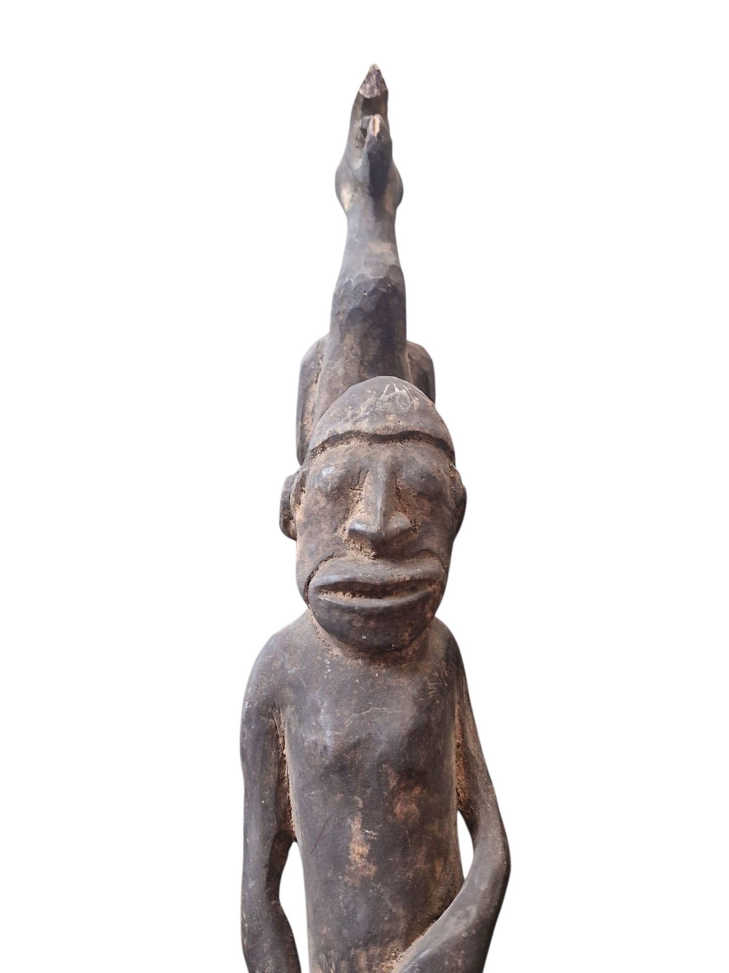 Yuat River Spirit Figure with Bird Totem – Papua New Guinea, ca. 1900-1915