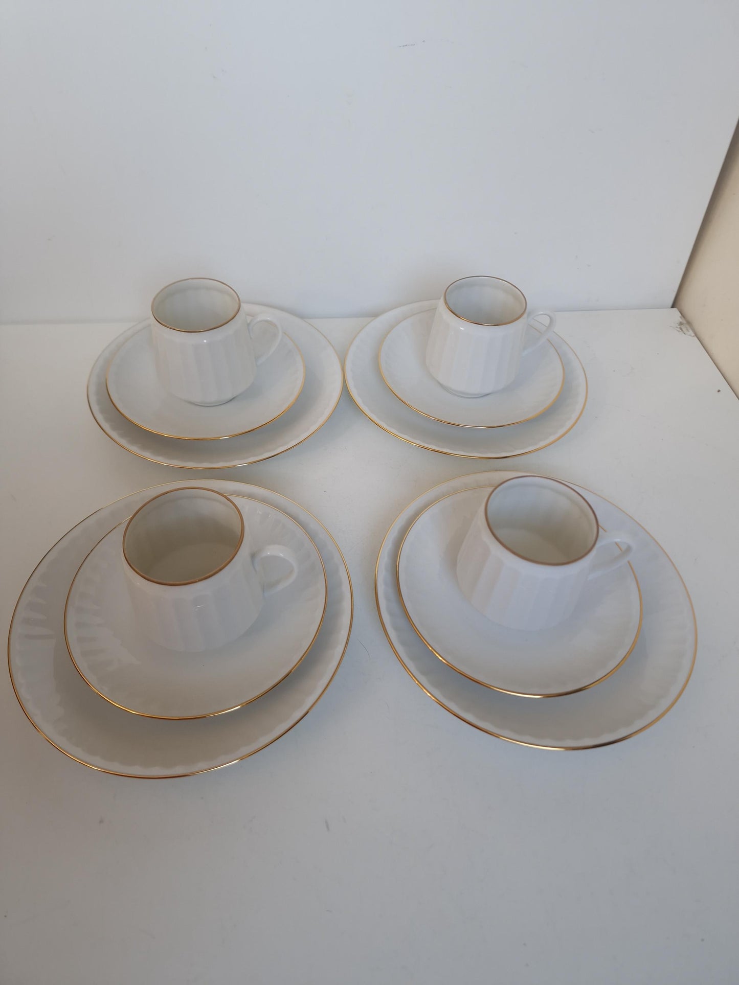 Vintage Rörstrand Sweden Coffee Cup Set – Mid-Century Scandinavian Porcelain
