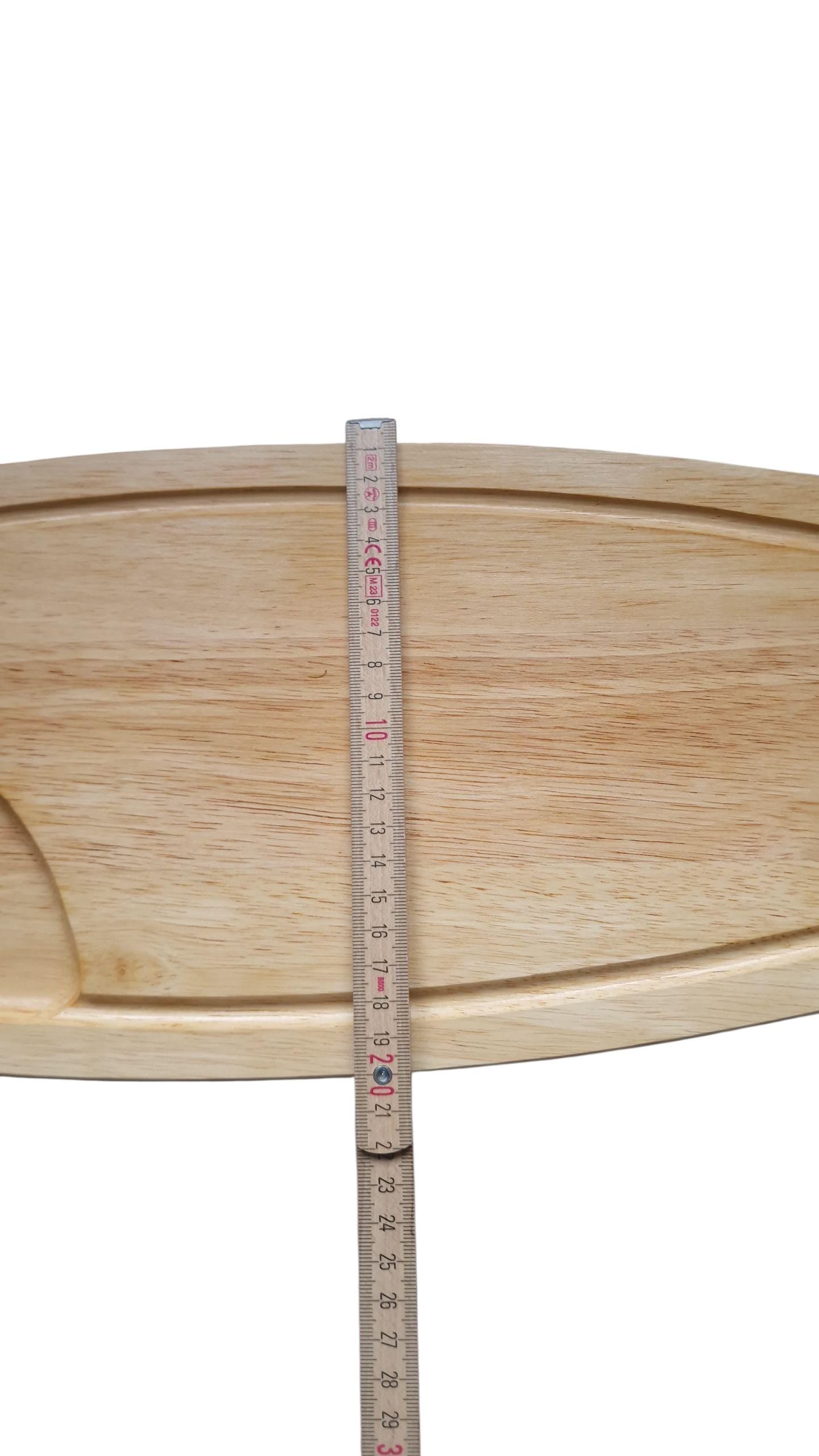 XXL Scottish Wood Fish Serving Board, Metal Accents, Wall Decor
