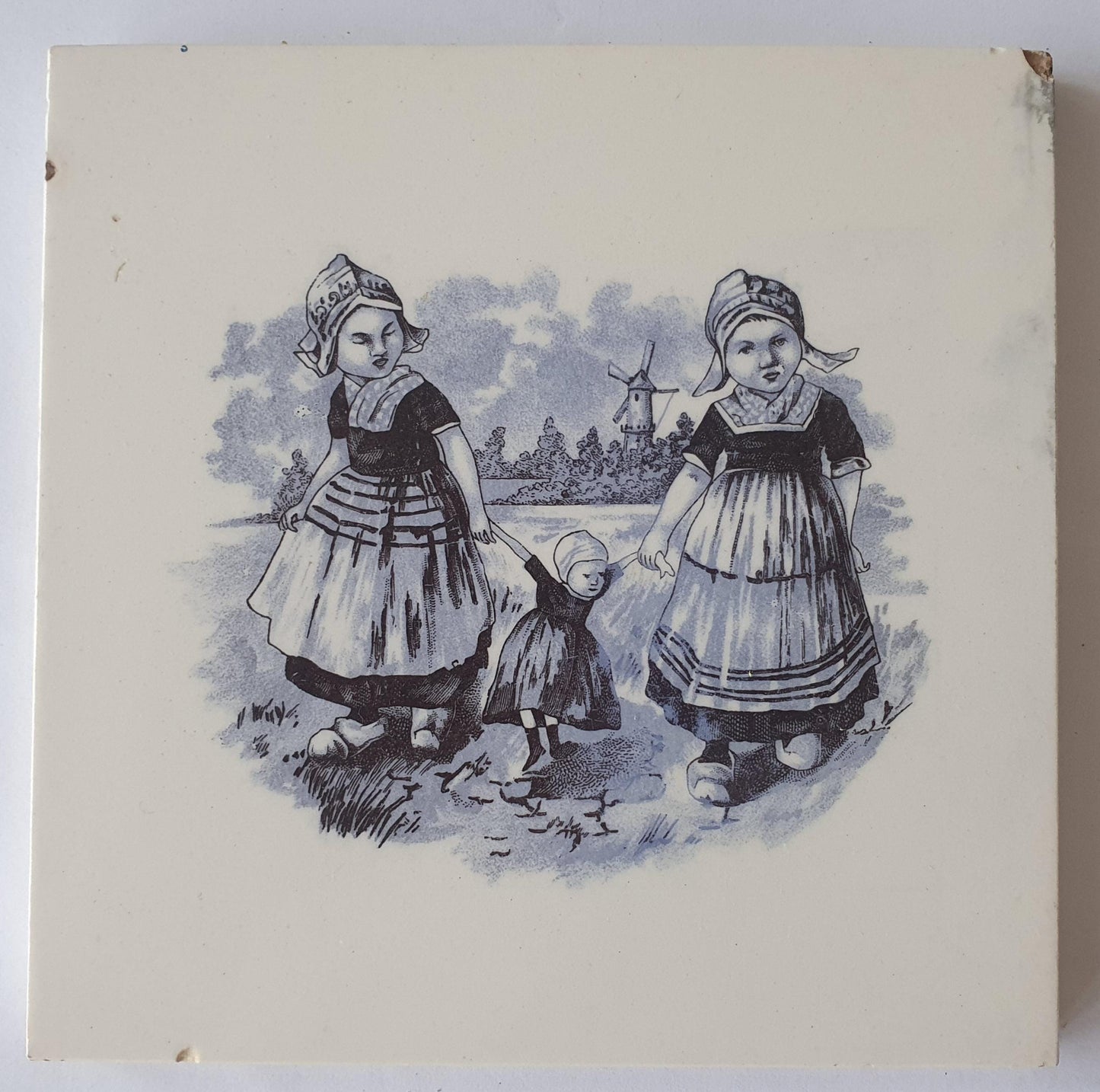 Dutch tile    Pastoral serie  date from c. 1880