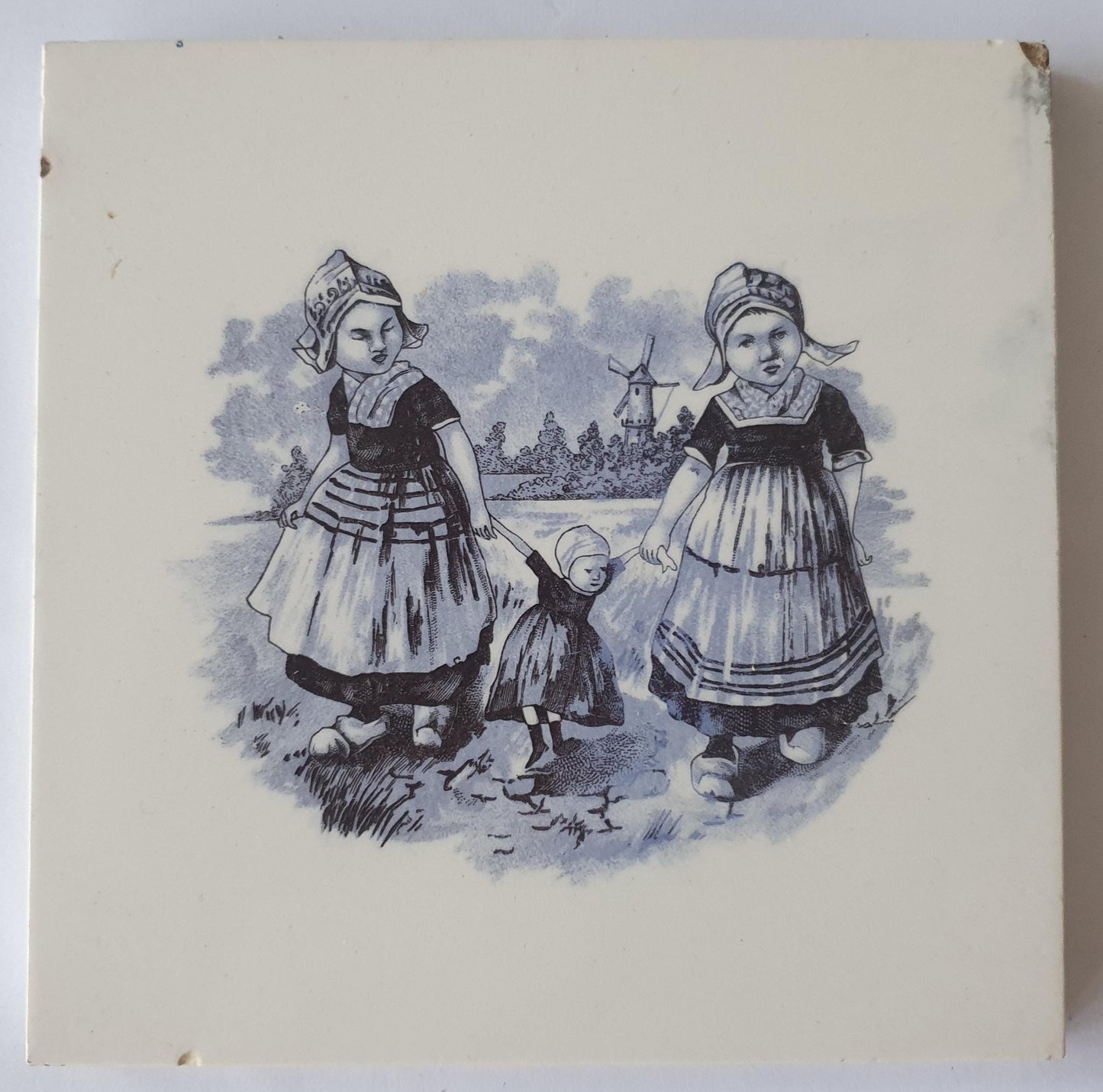 Dutch tile    Pastoral serie  date from c. 1880