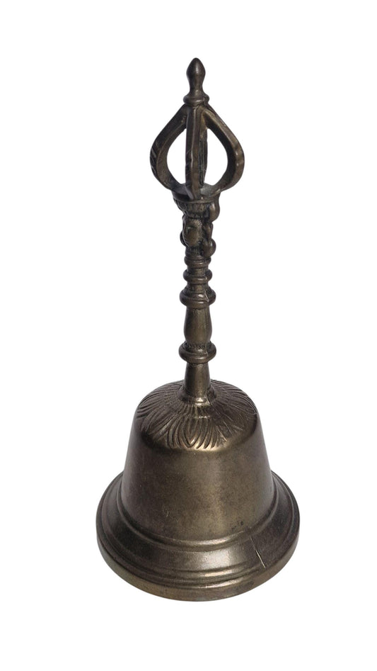 Vintage Tibetan Meditation Bell, Vajra, 22cm