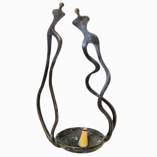 corry van ammerlaan dutch artist designer, bronze, incense burner wierookbrander