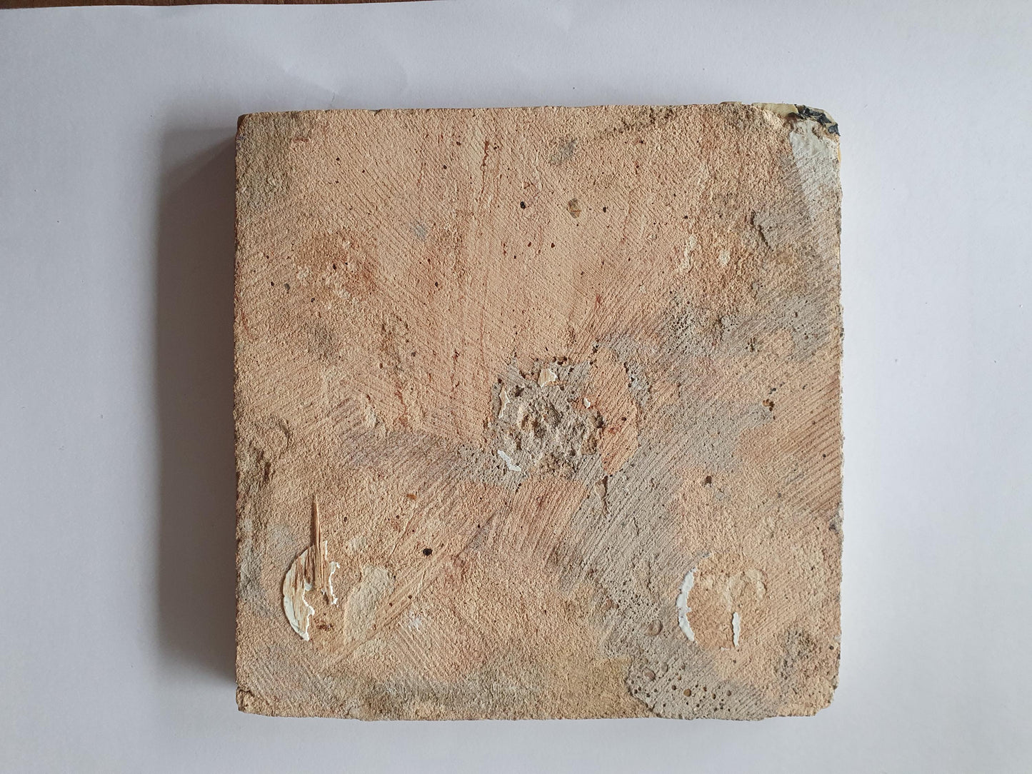 This rare Delft tile with fox .                around 1620