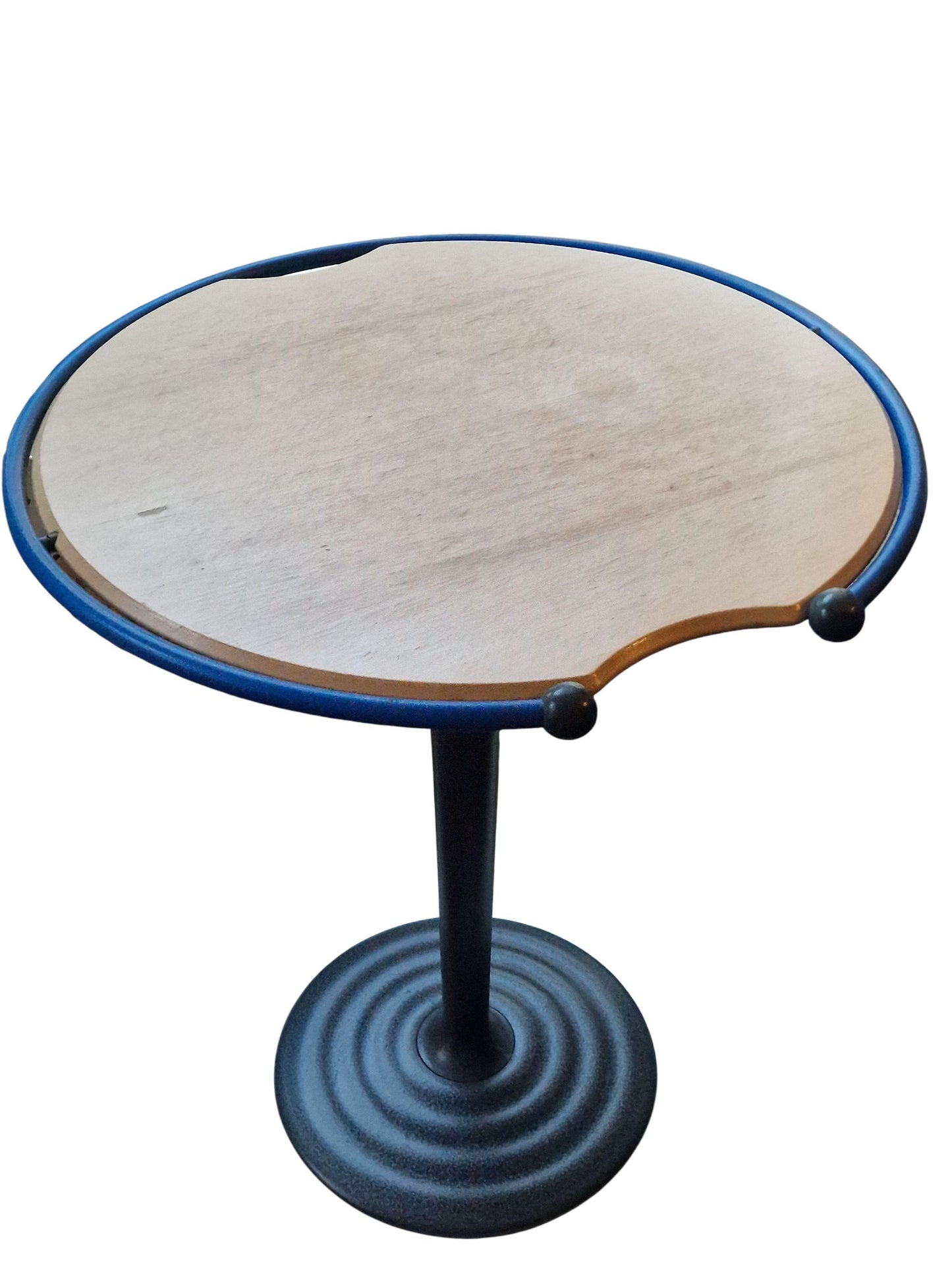 leolux x siggi fischer, 1980's dutch design sidetable in primair colour