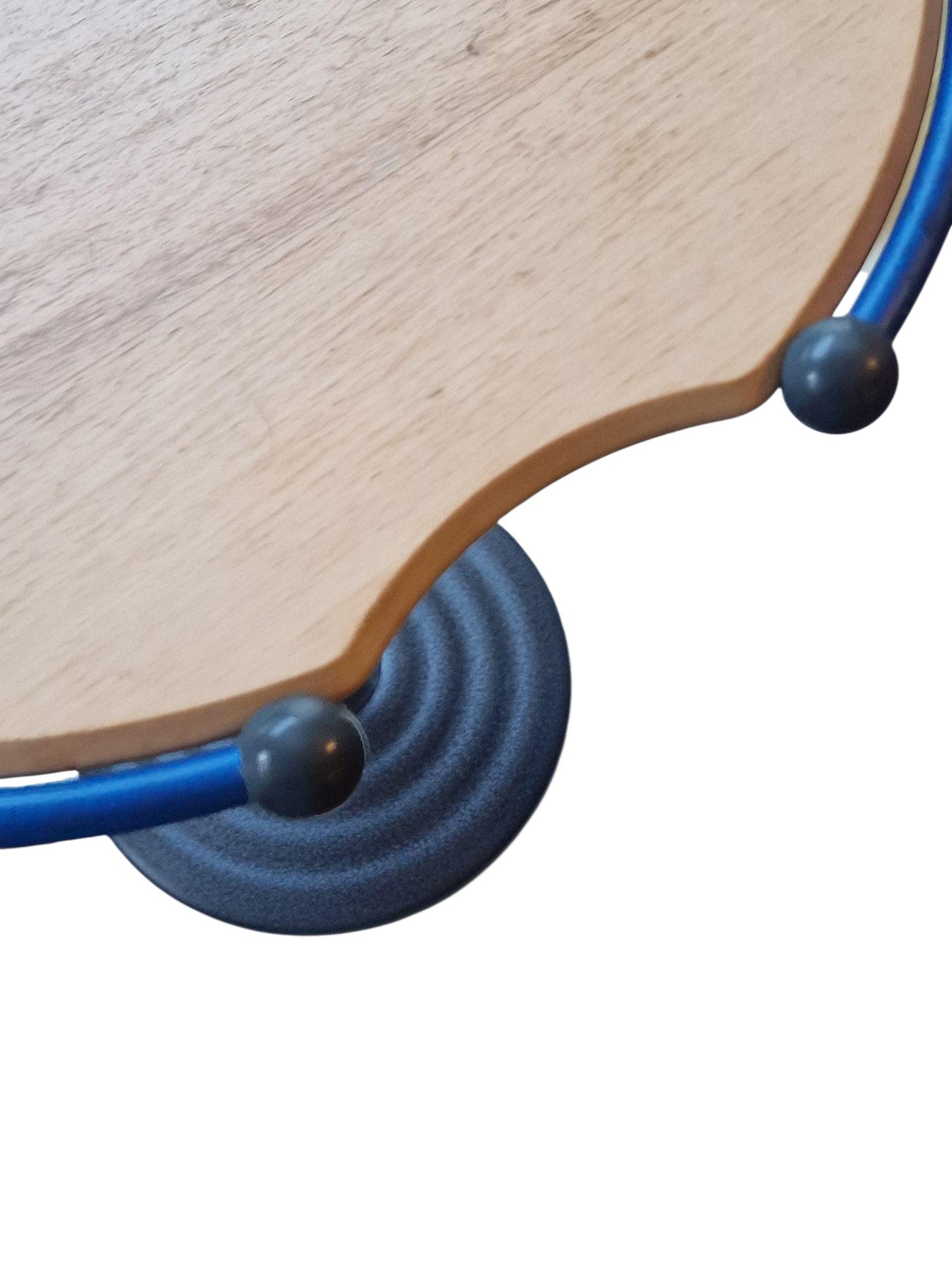 leolux x siggi fischer, 1980's dutch design sidetable in primair colour
