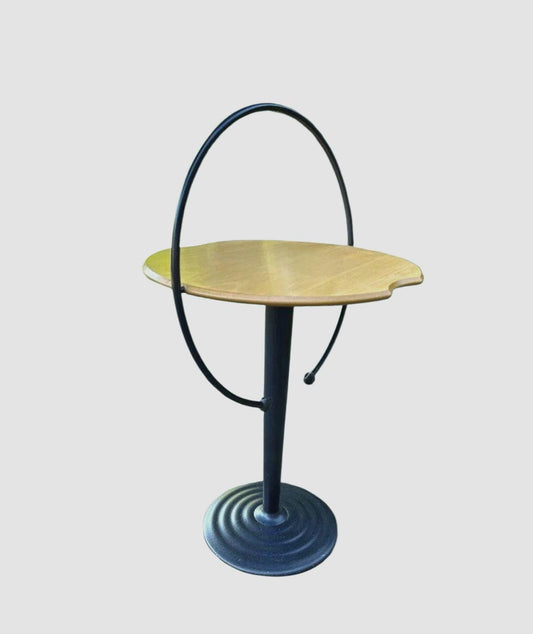 leolux x siggi fischer, 1980's dutch design sidetable in primair colour