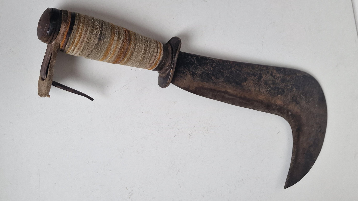 Pre-War Colonia Parang, European Forge Titan Steel & Indonesian Craftsmanship, 1880–1940, field knife Indisch
