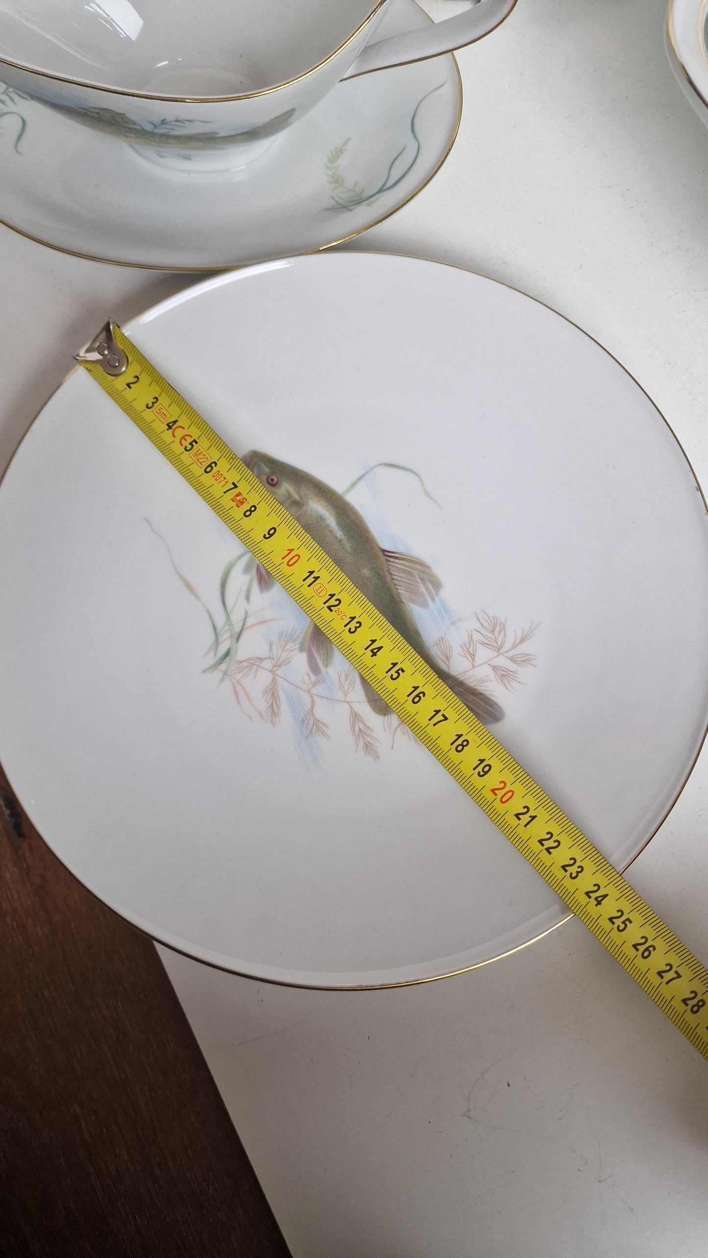fish service Mitterteich Germany Bavaria Porcelain