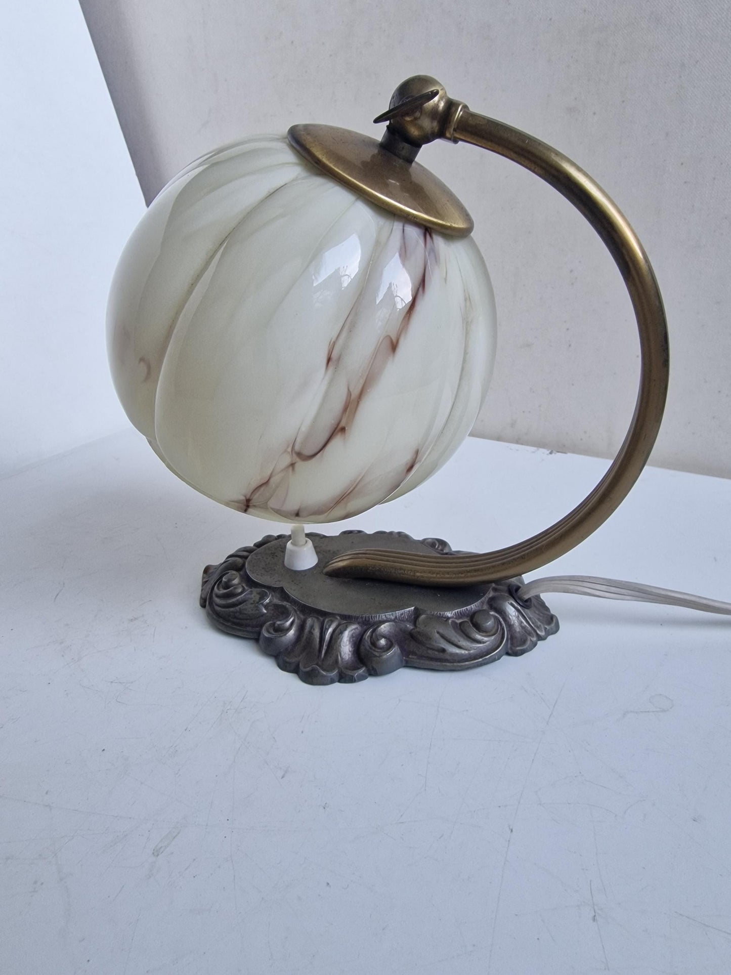 Art Deco 30's 40's lampje tafellampje tafel- of bedlampje nachtkastje lampen bedlamp tafellamp