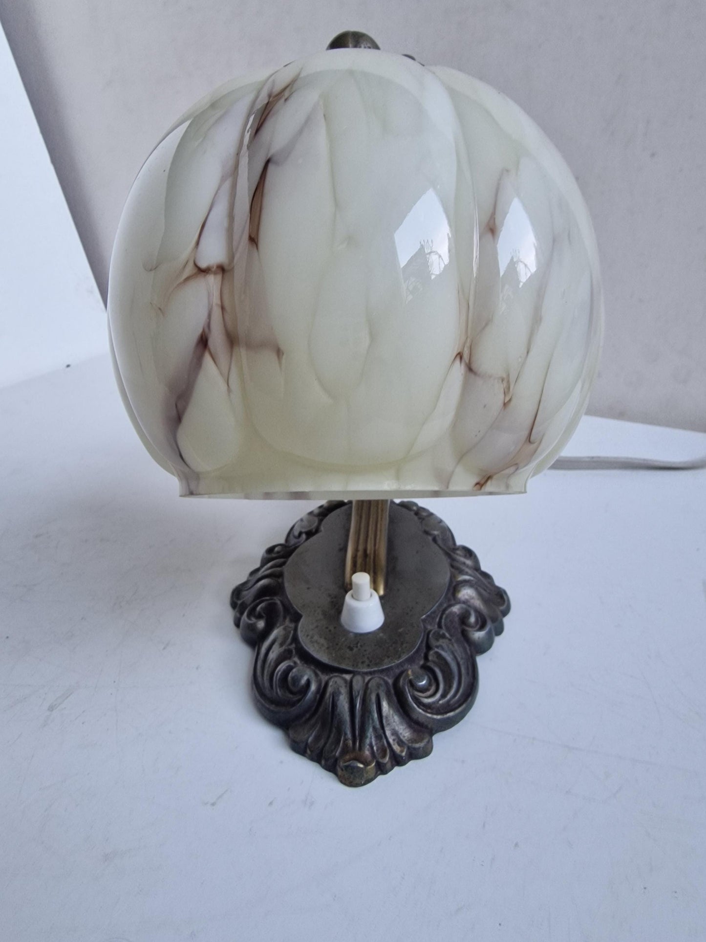 Art Deco 30's 40's lampje tafellampje tafel- of bedlampje nachtkastje lampen bedlamp tafellamp