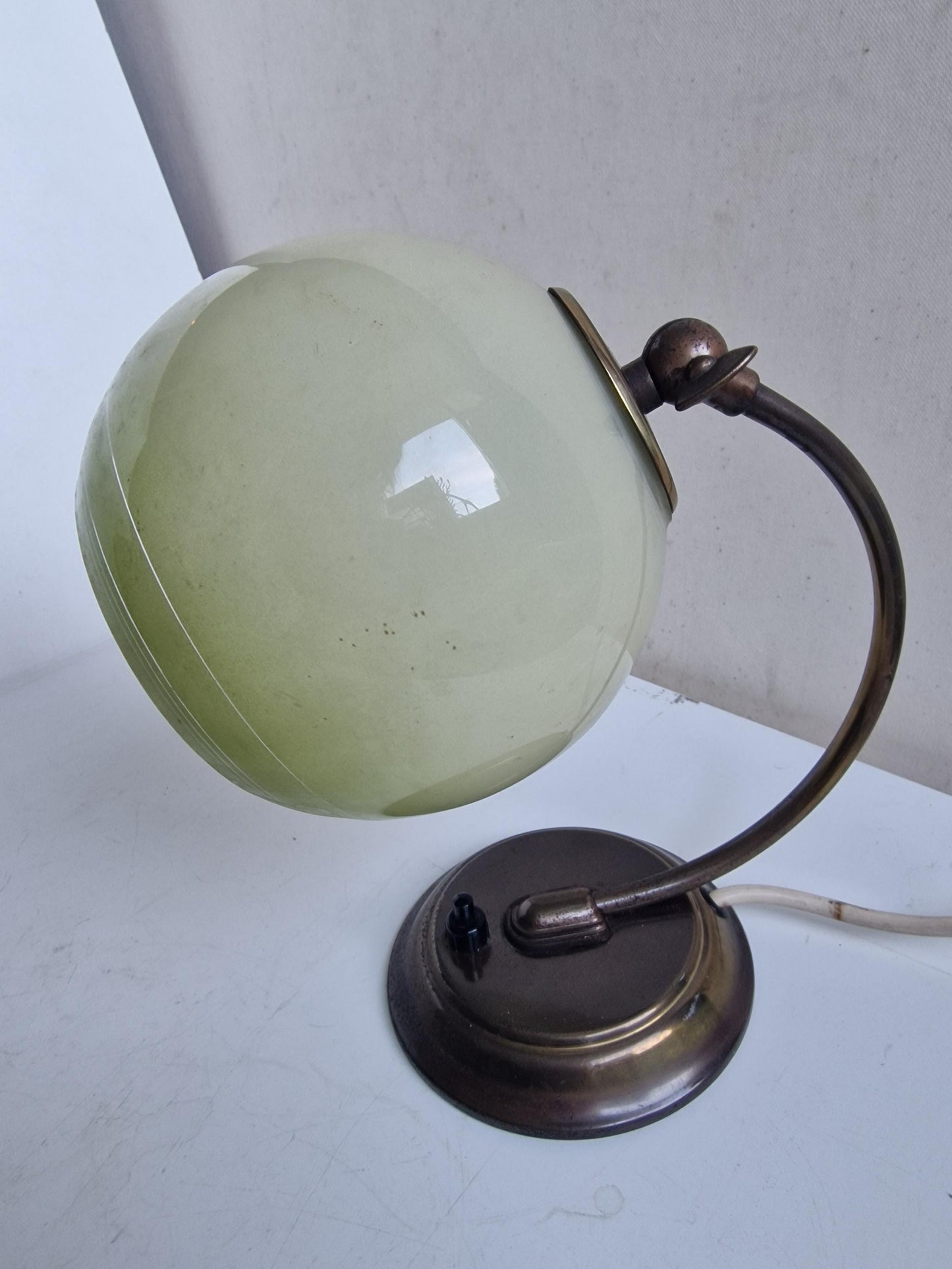 Art Deco 30's 40's lampje tafellampje tafel- of bedlampje nachtkastje lampen bedlamp tafellamp