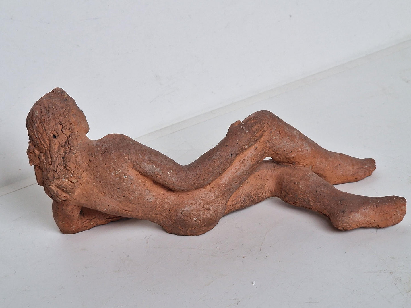 Frits Sieger Terracotta Nude Sculpture, Dutch Liberation Art, 1945