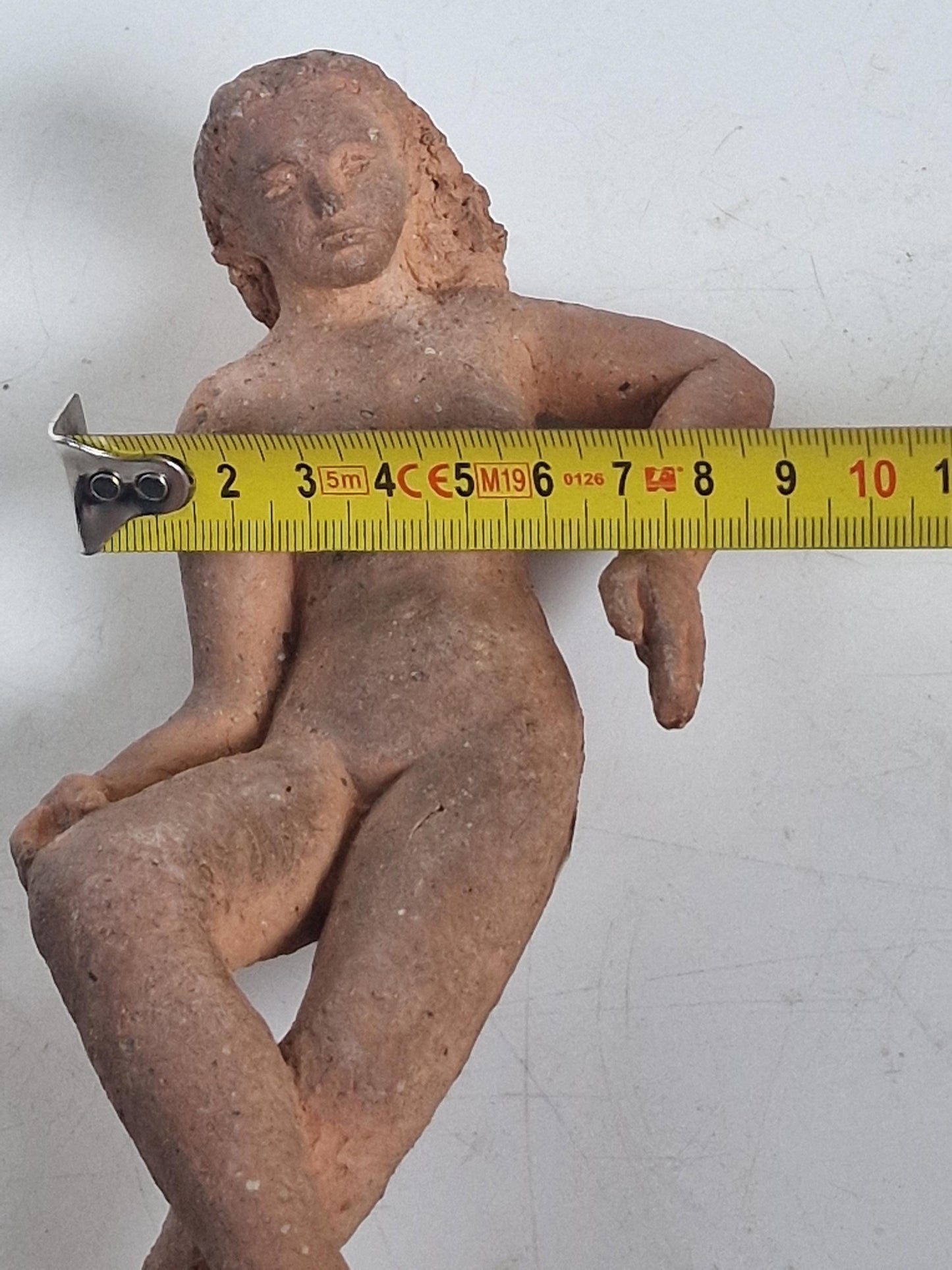 Frits Sieger Terracotta Nude Sculpture, Dutch Liberation Art, 1945