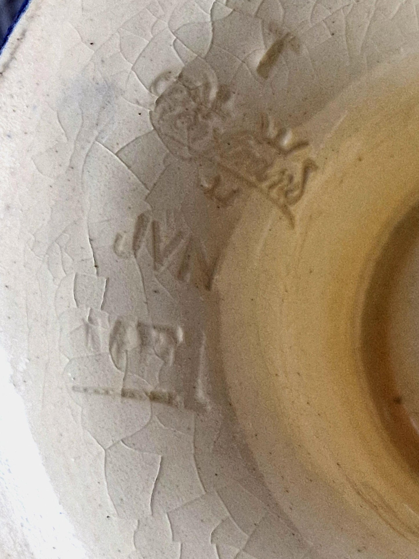Antique Rörstrand Vase, 1890 Swedish Earthenware Amphora, Hand-Painted Landscape