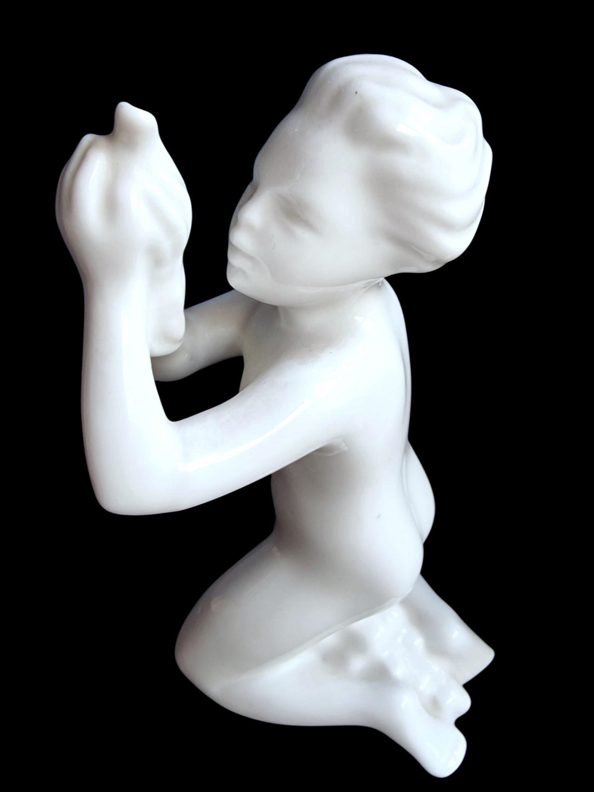 Rörstrand Triton Porcelain Figurines – Midcentury Scandinavian Sea Children, Harald Salomon Design