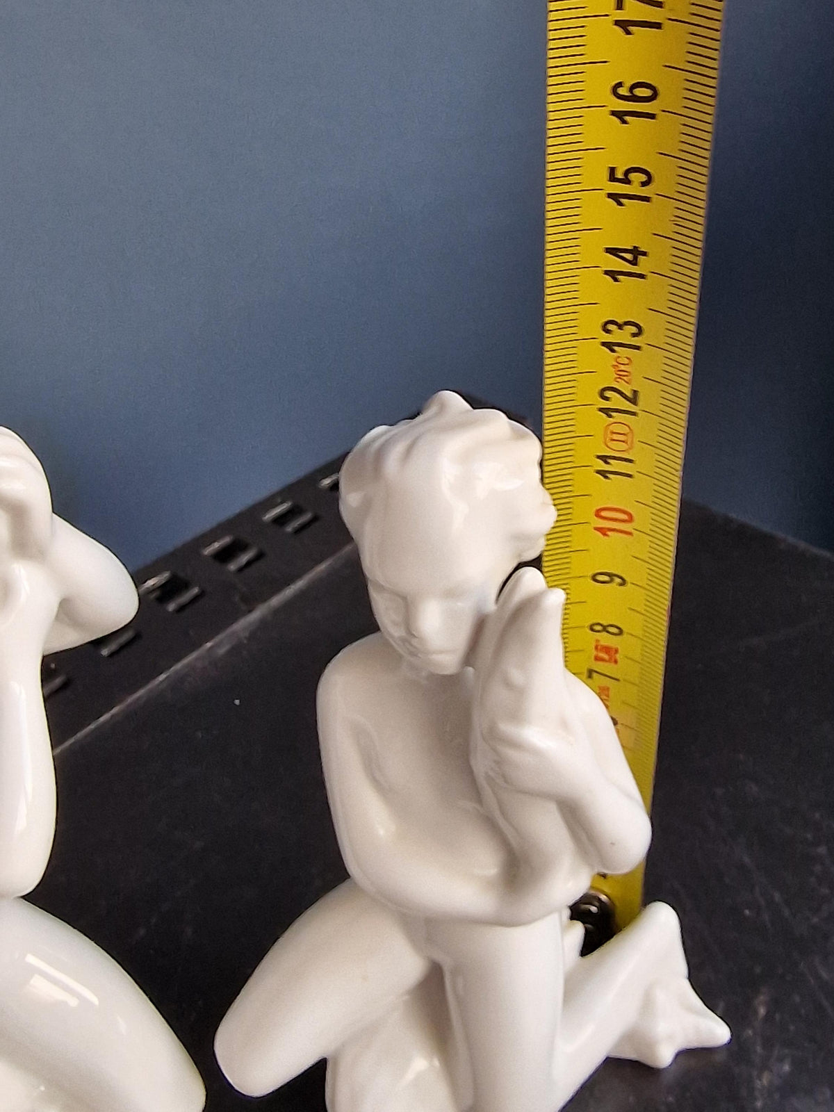 Rörstrand Triton Porcelain Figurines – Midcentury Scandinavian Sea Children, Harald Salomon Design