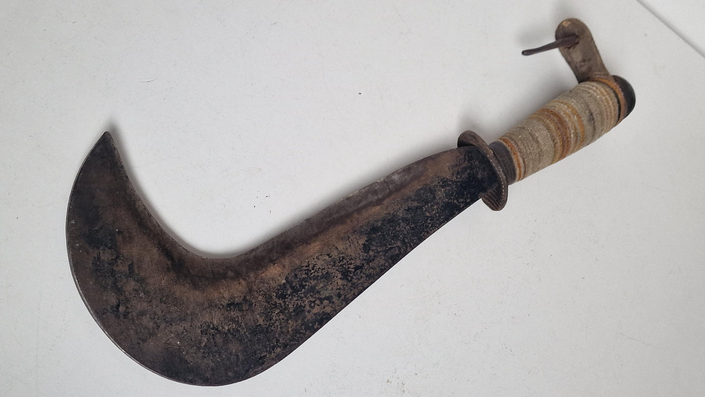 Pre-War Colonia Parang, European Forge Titan Steel & Indonesian Craftsmanship, 1880–1940, field knife Indisch