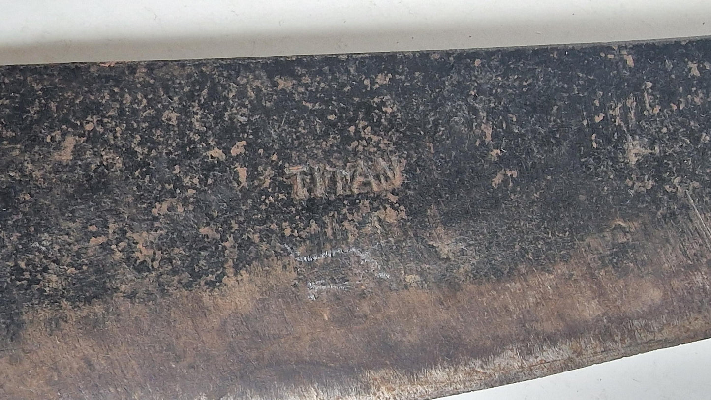 Pre-War Colonia Parang, European Forge Titan Steel & Indonesian Craftsmanship, 1880–1940, field knife Indisch