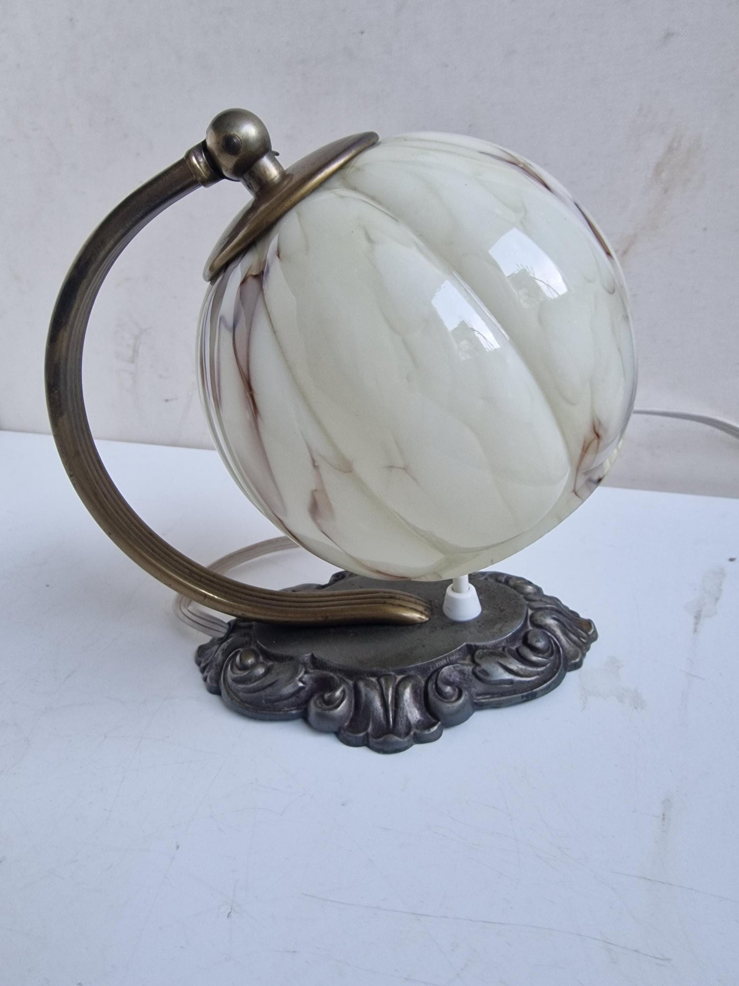 Art Deco 30's 40's lampje tafellampje tafel- of bedlampje nachtkastje lampen bedlamp tafellamp