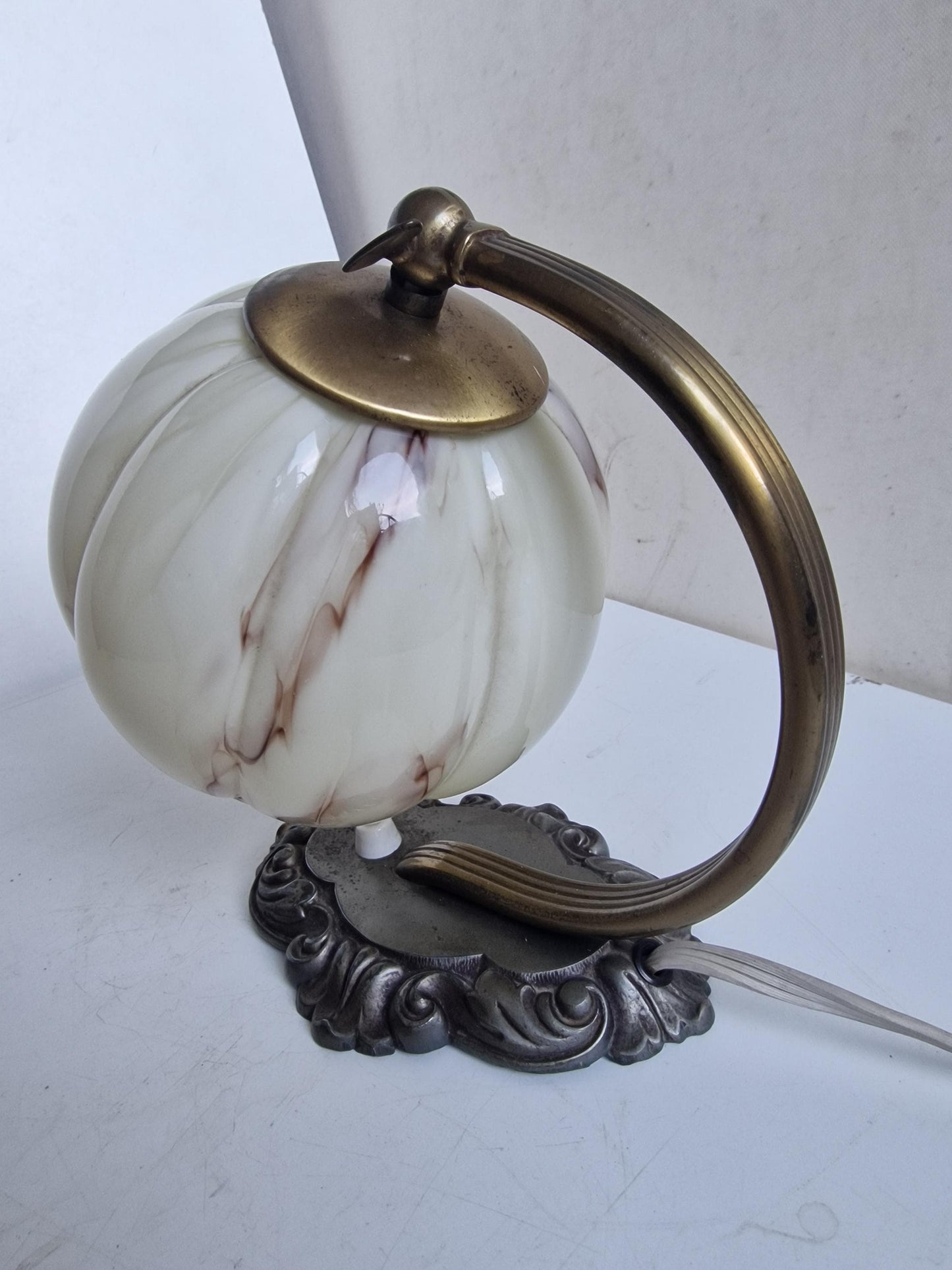 Art Deco 30's 40's lampje tafellampje tafel- of bedlampje nachtkastje lampen bedlamp tafellamp